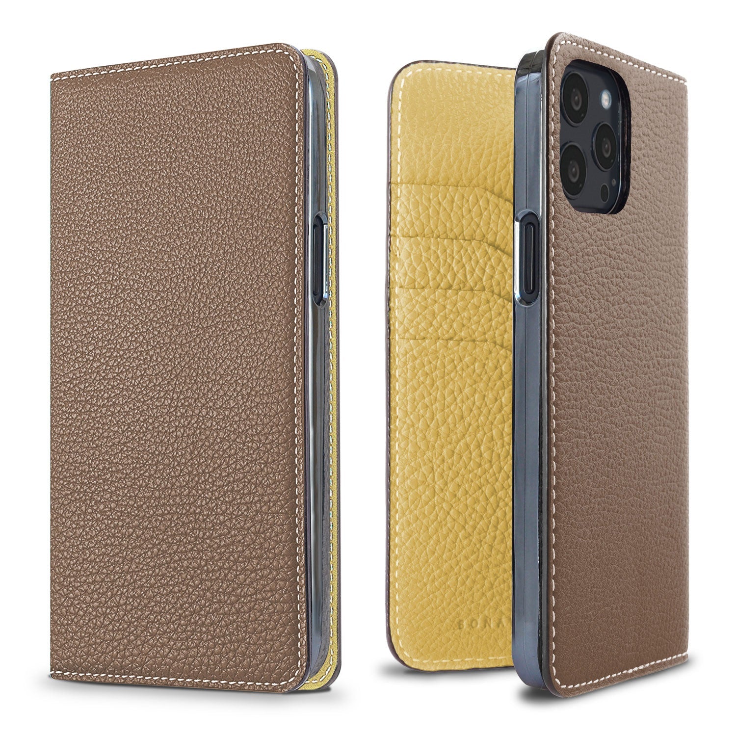 Diary Case Shrink Leather (iPhone 13 Pro Max)