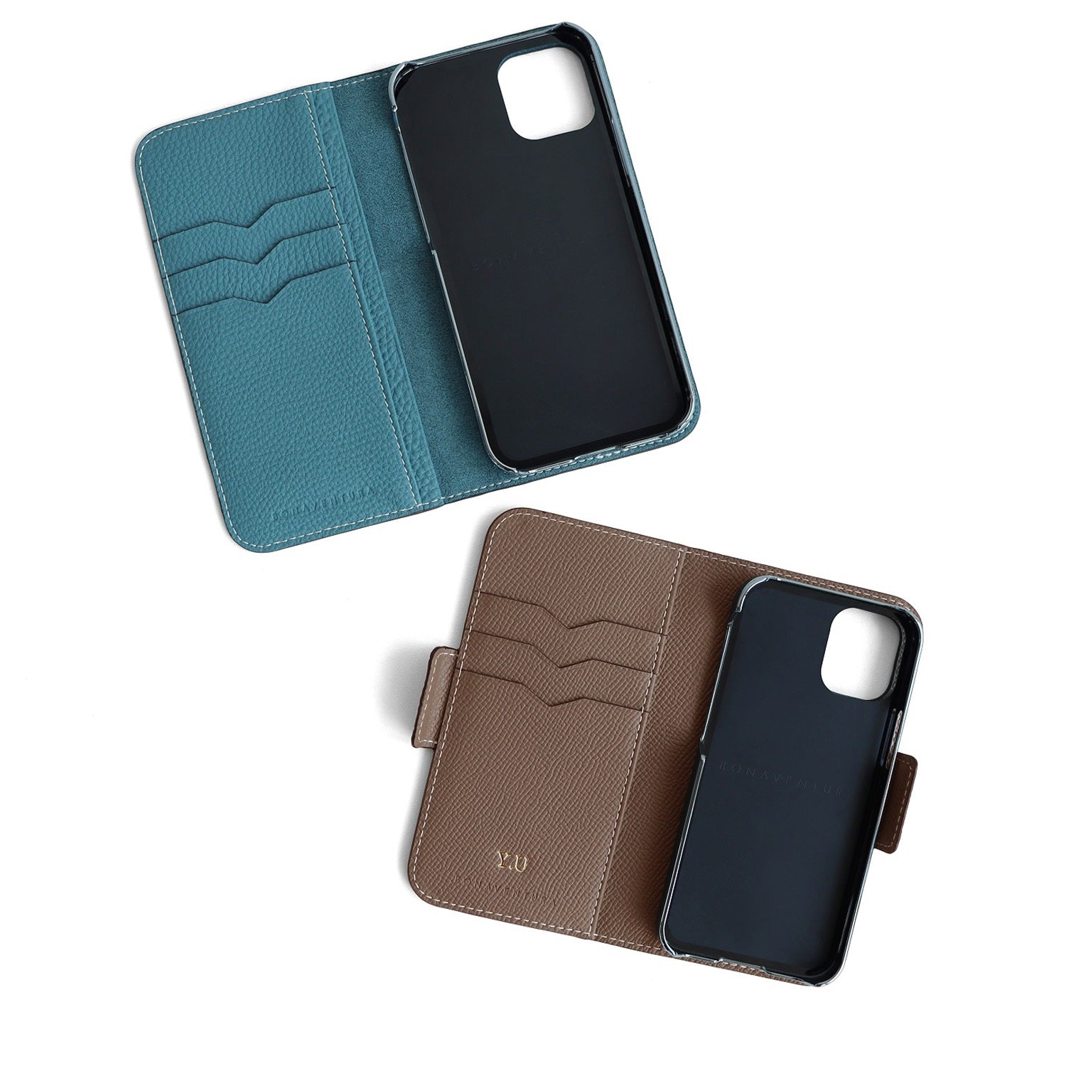 Kaiga Diary Case Shrink Leather (iPhone 14 Plus)
