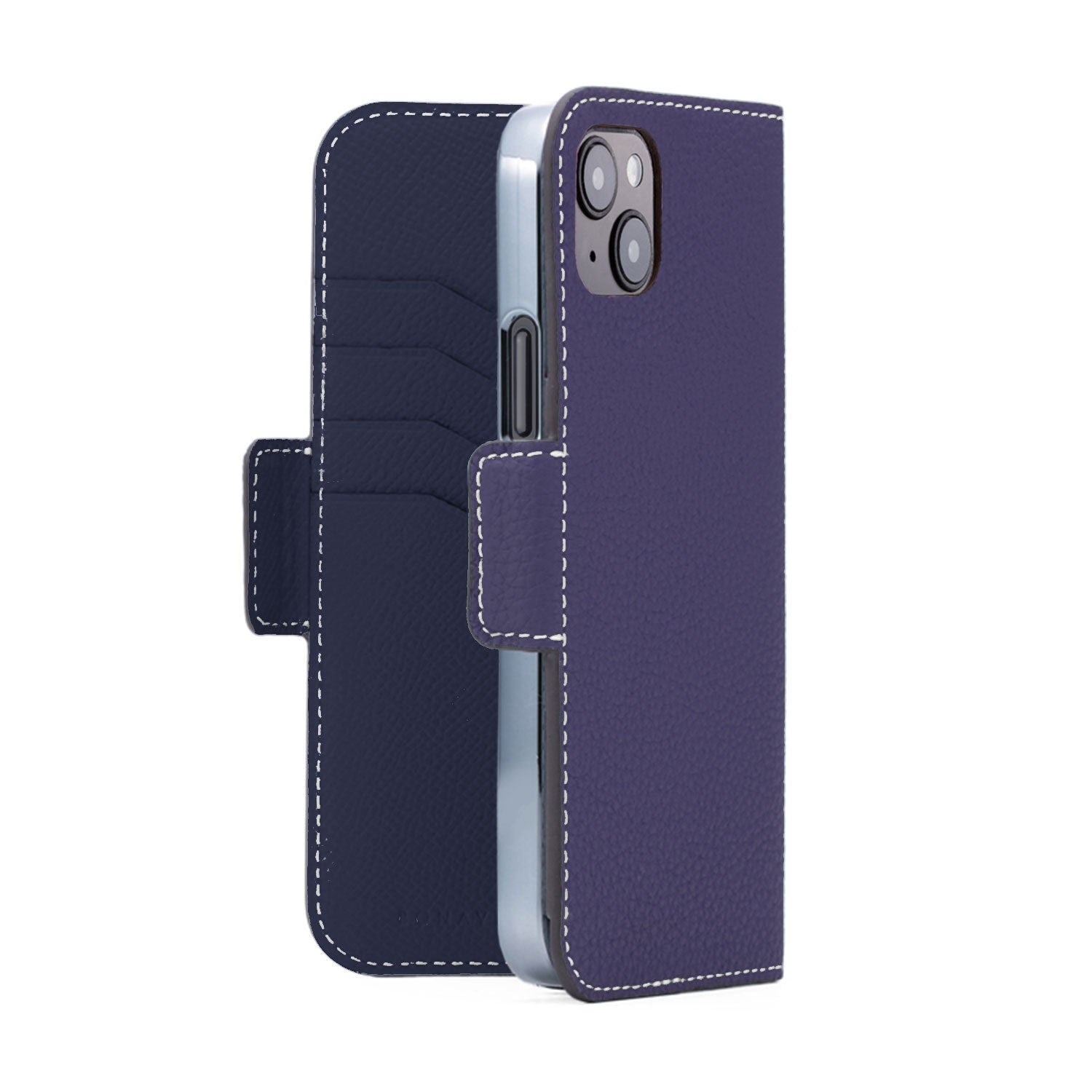 Kaiga Diary Case Shrink Leather (iPhone 14 Plus)