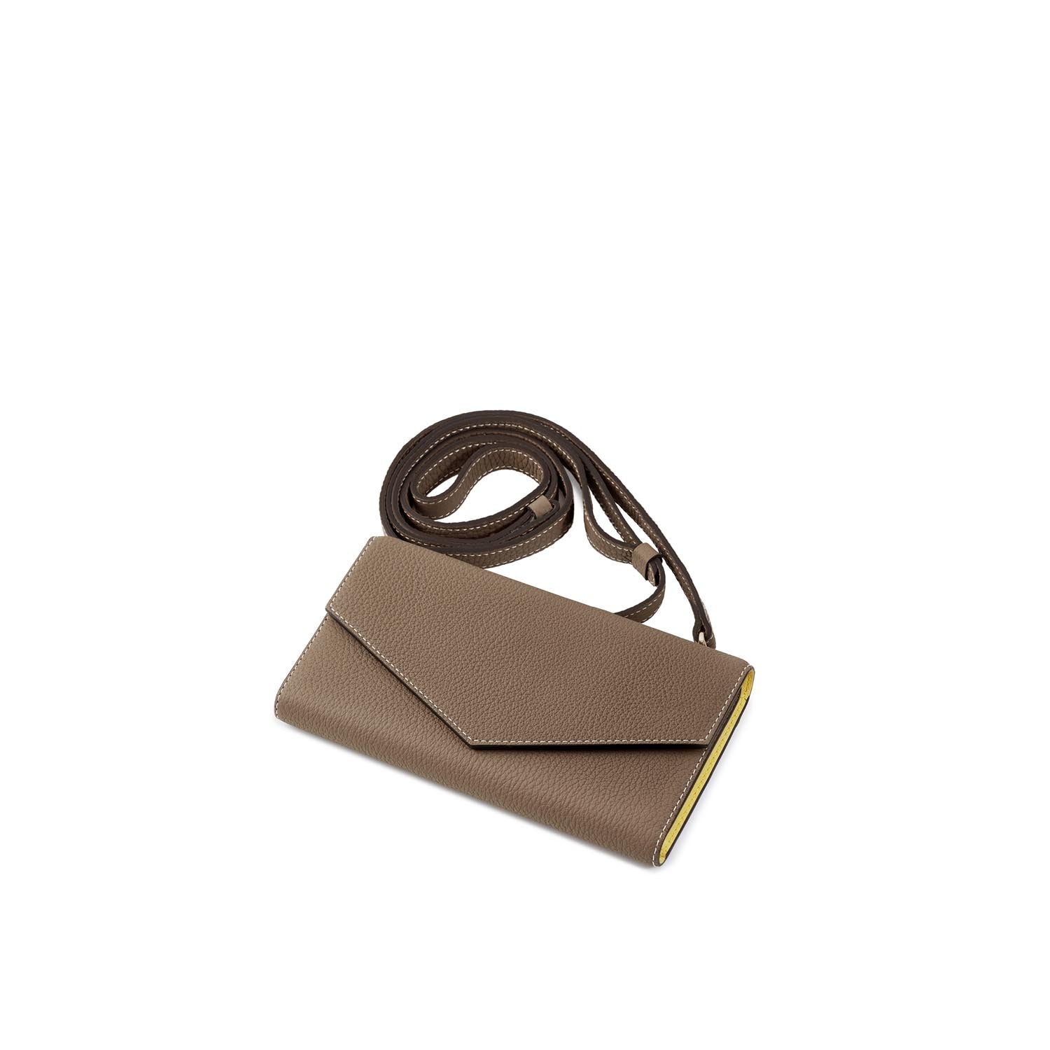 Diary Case With Mirror And Strap Bottalato Leather (iPhone 14 Pro)