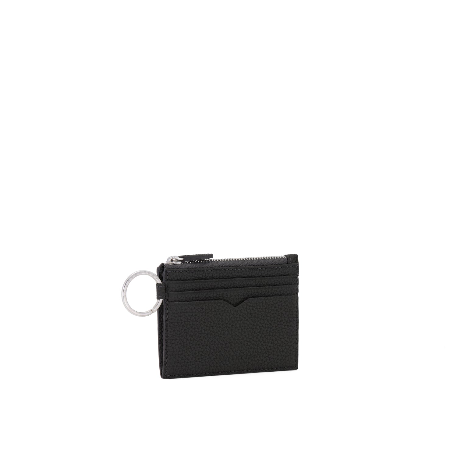 Mini Wallet with Key Ring Shrink Leather (Small)