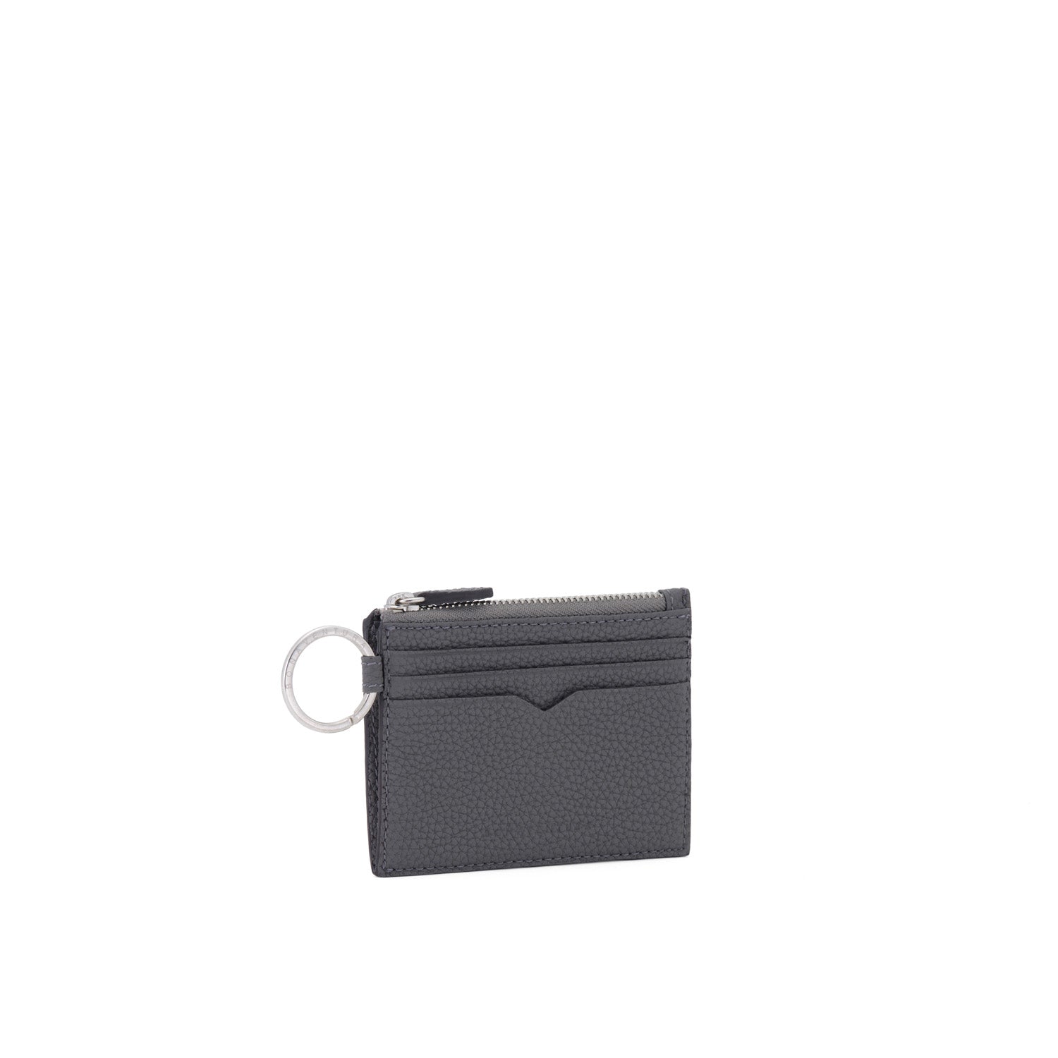 Mini Wallet with Key Ring Shrink Leather (Small)
