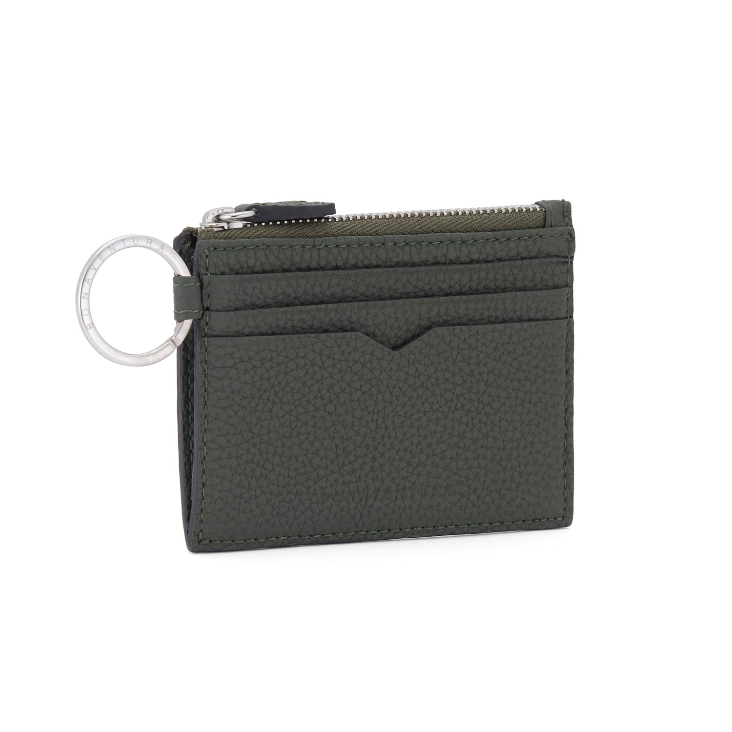 Mini Wallet with Key Ring Shrink Leather (Small)