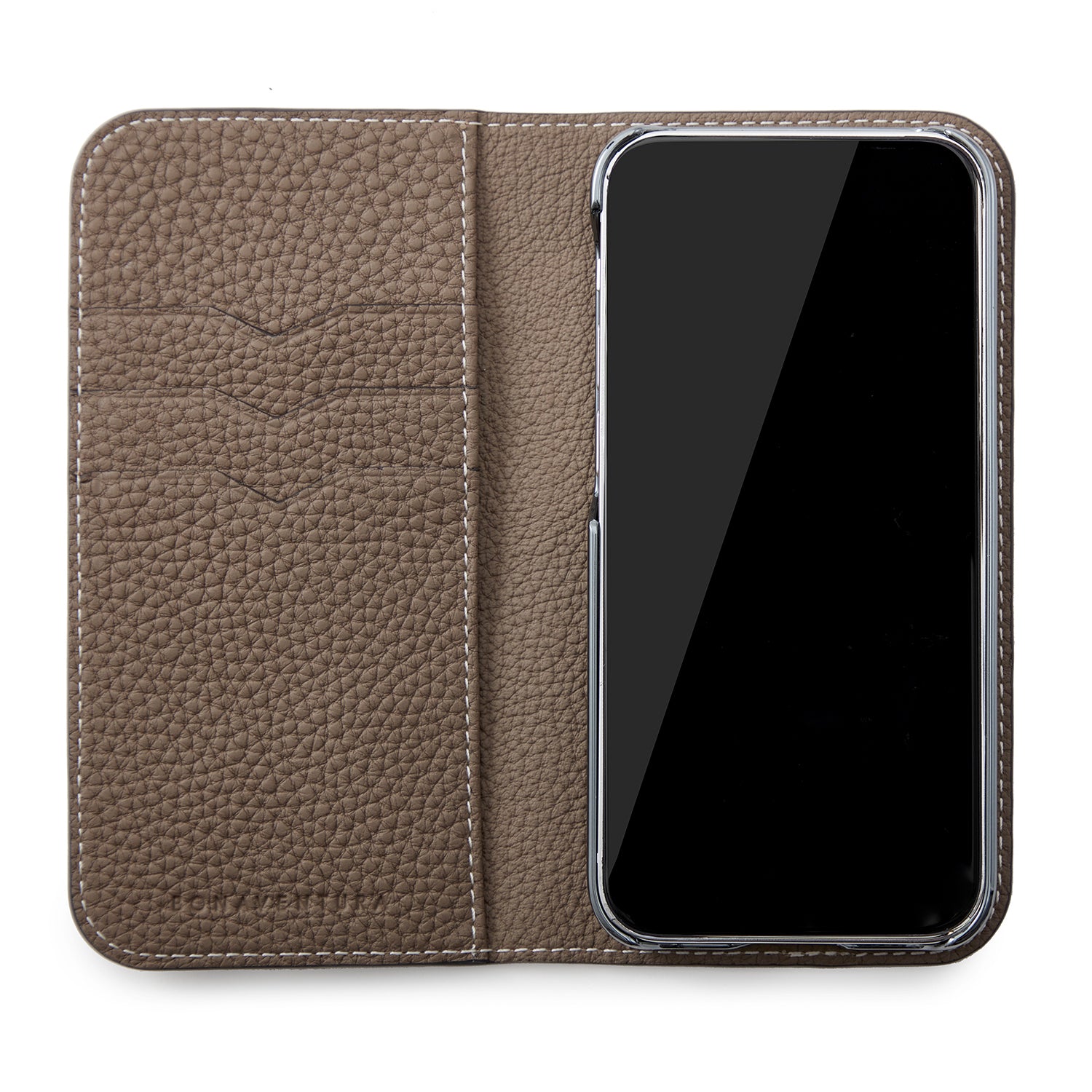 Diary Case Embossed Croco Leather (iPhone 12 Mini)