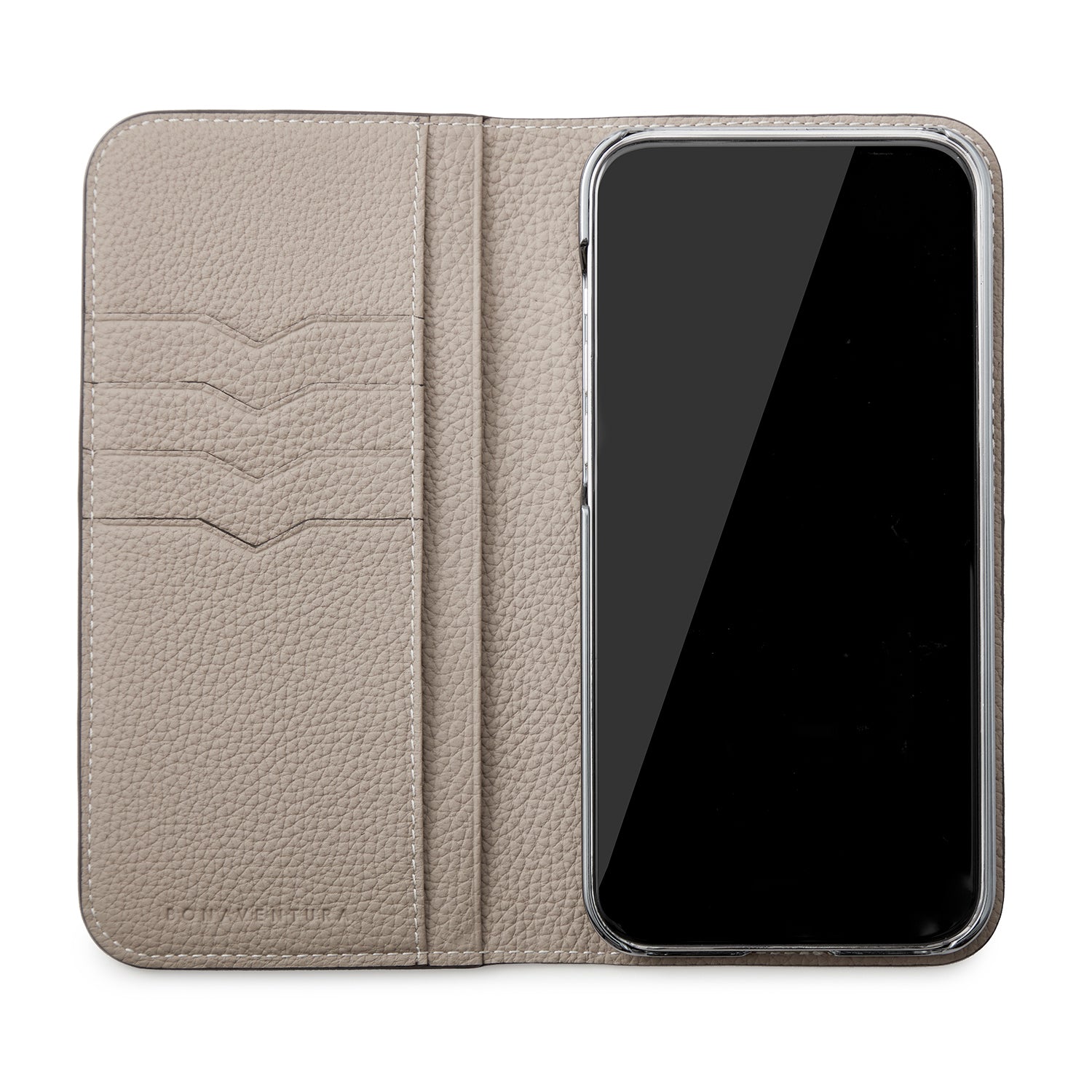 (iPhone 12 Pro Max) Diary Case Embossed Croco Leather