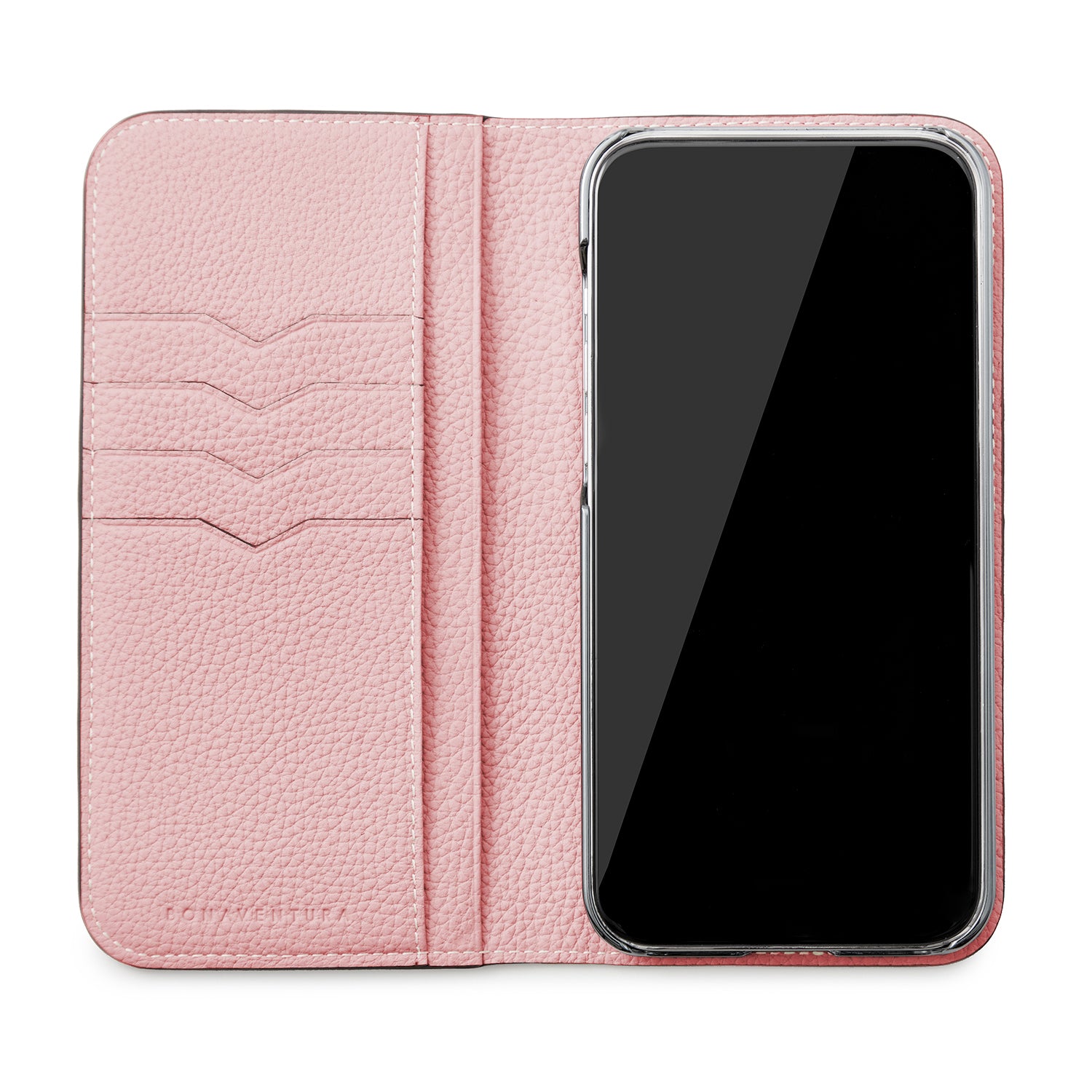 (iPhone 12 Pro Max) Diary Case Embossed Croco Leather