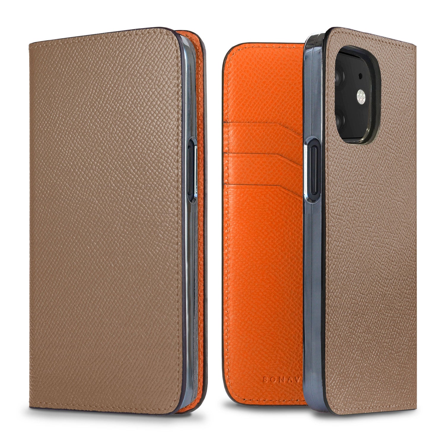 (iPhone 12 Mini) Diary Case Nobile Leather