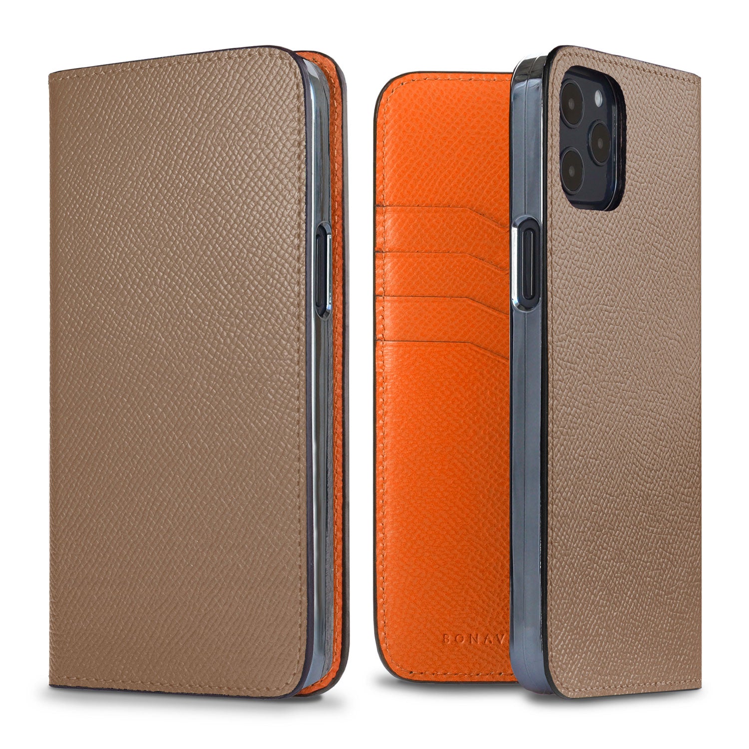 (iPhone 12 Pro Max) Diary Case Nobile Leather