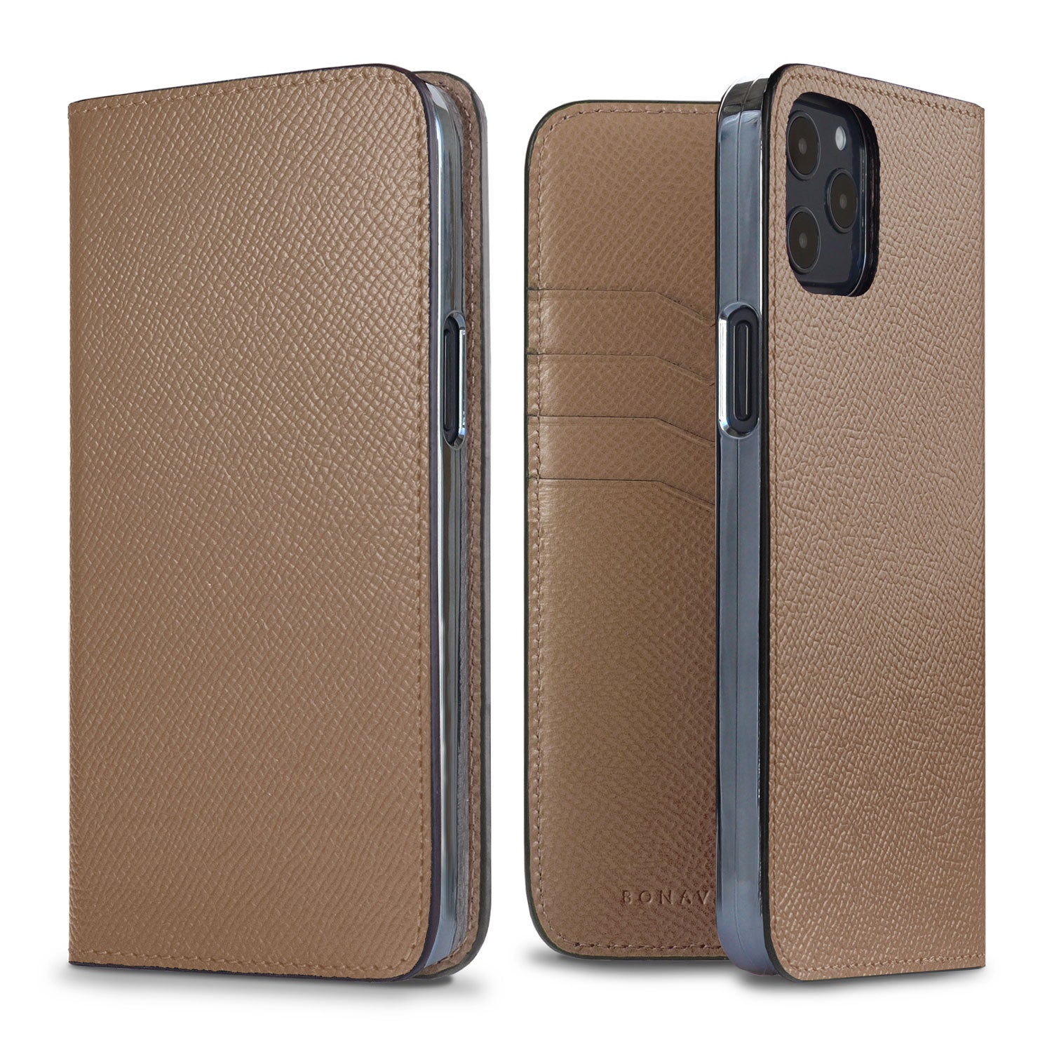 (iPhone 12 Pro Max) Diary Case Nobile Leather