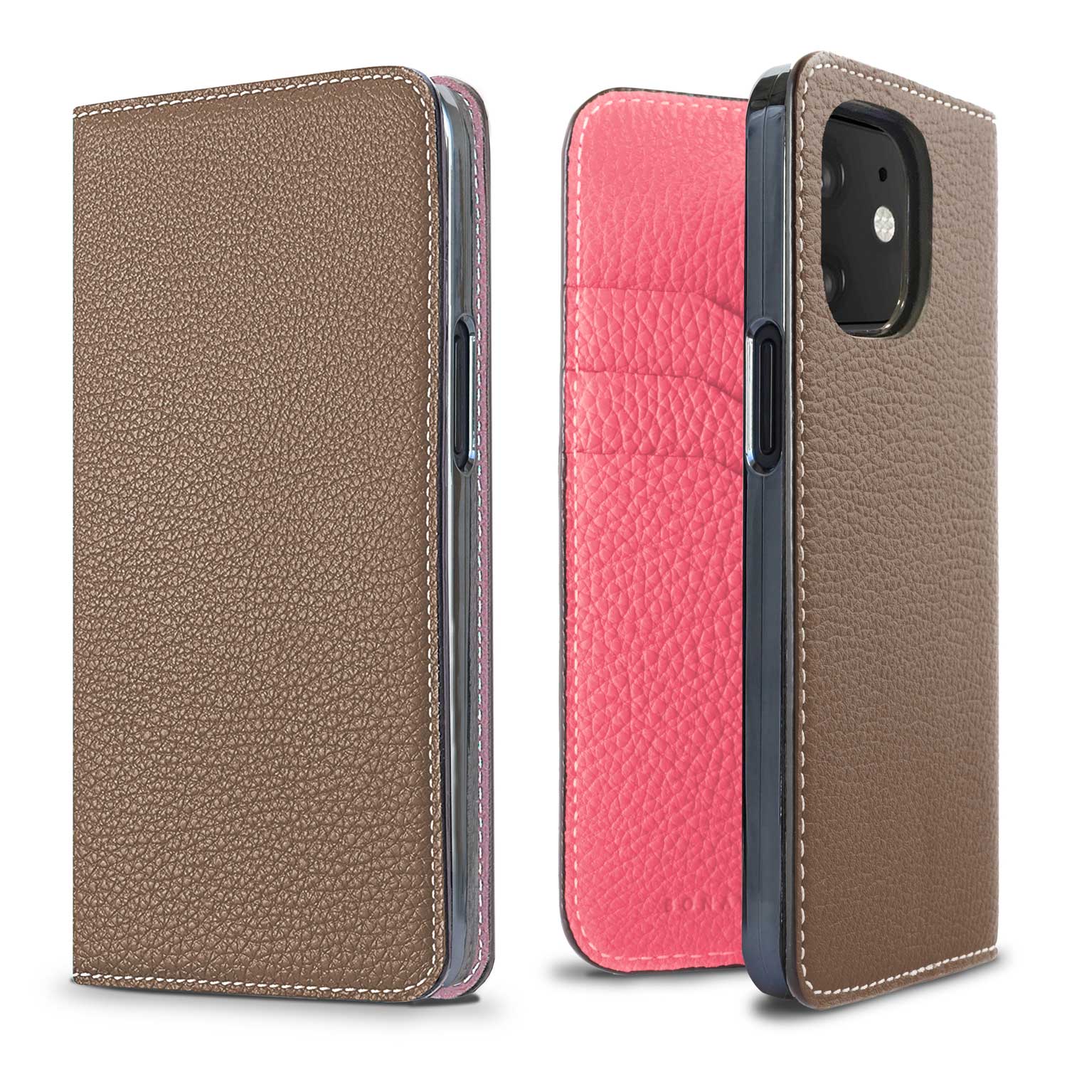 Diary Case Shrink Leather (iPhone 12 Mini)