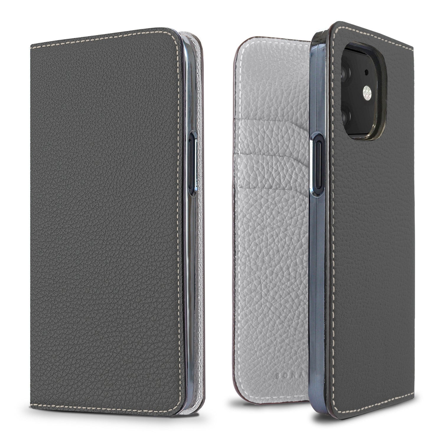 Diary Case Shrink Leather (iPhone 12 Mini)