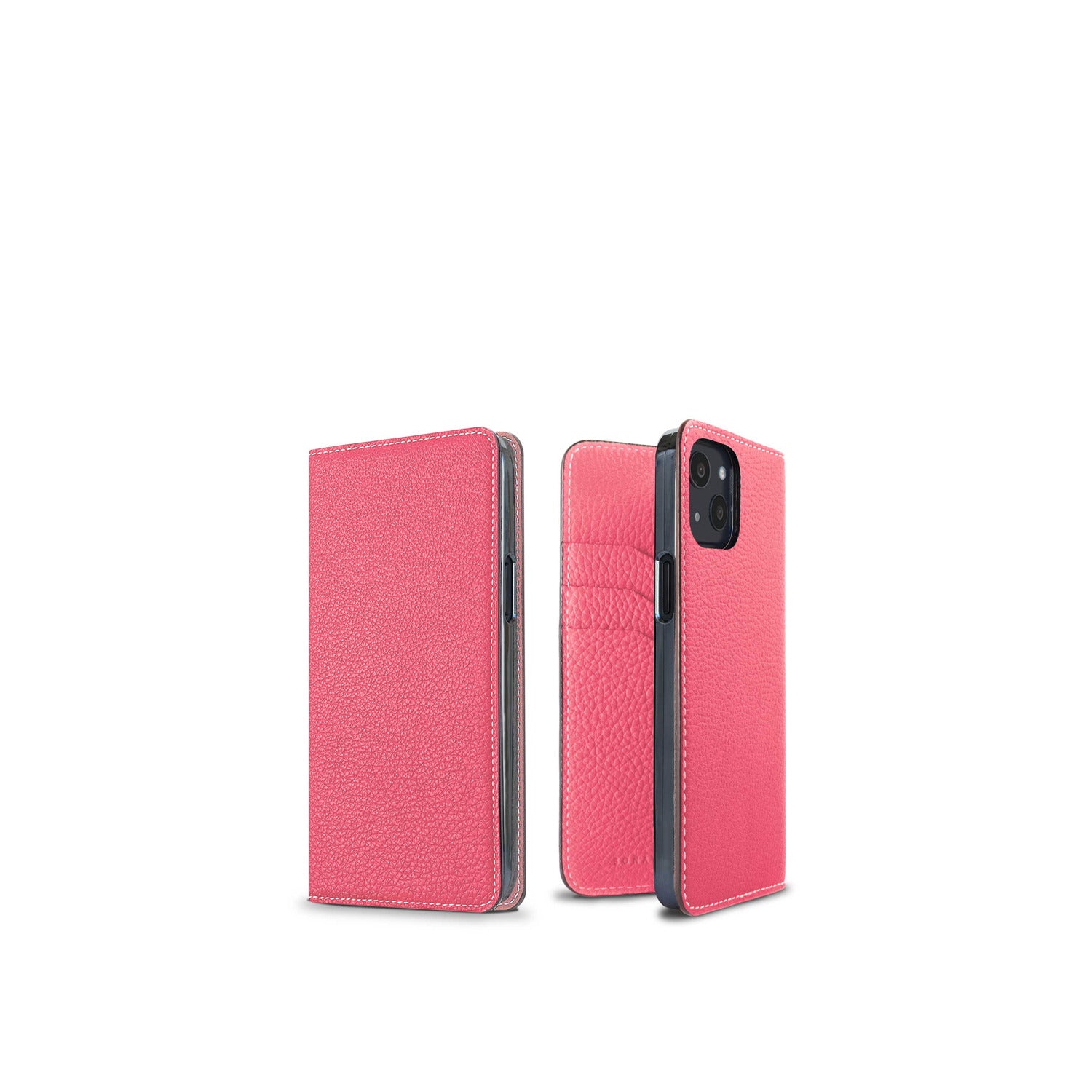 高級本革のiPhoneケース。上質なレザーのスマホケース。iPhone13対応。