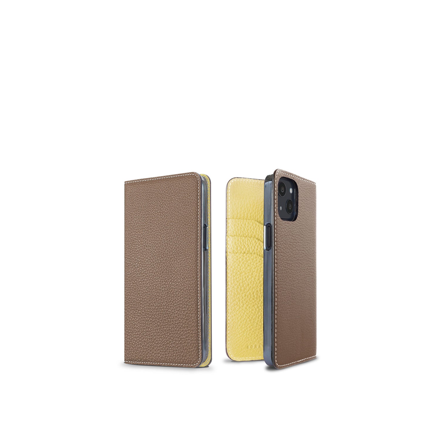 Diary Case Shrink Leather (iPhone 13)
