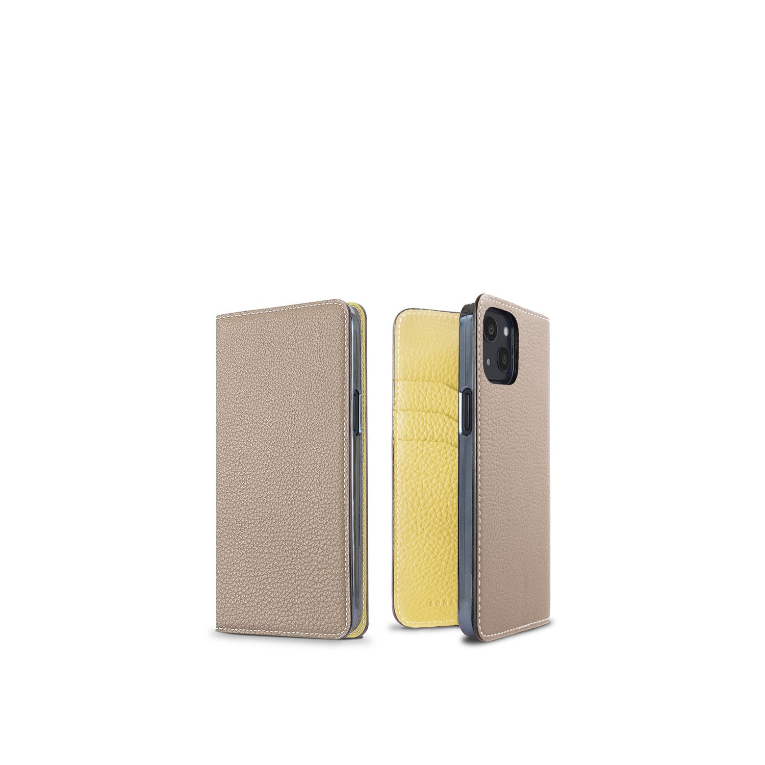 Diary Case Shrink Leather (iPhone 13)