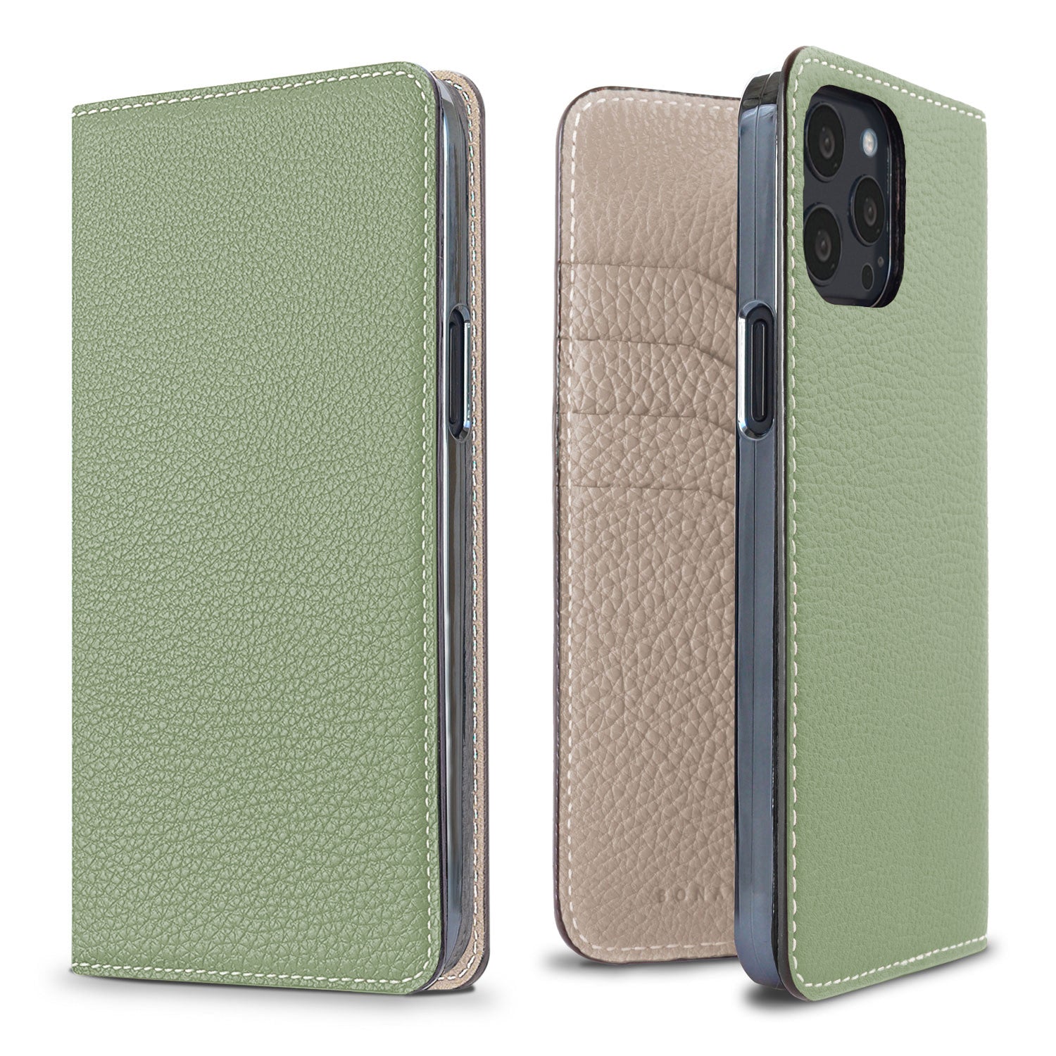 Diary Case Shrink Leather (iPhone 13 Pro Max)