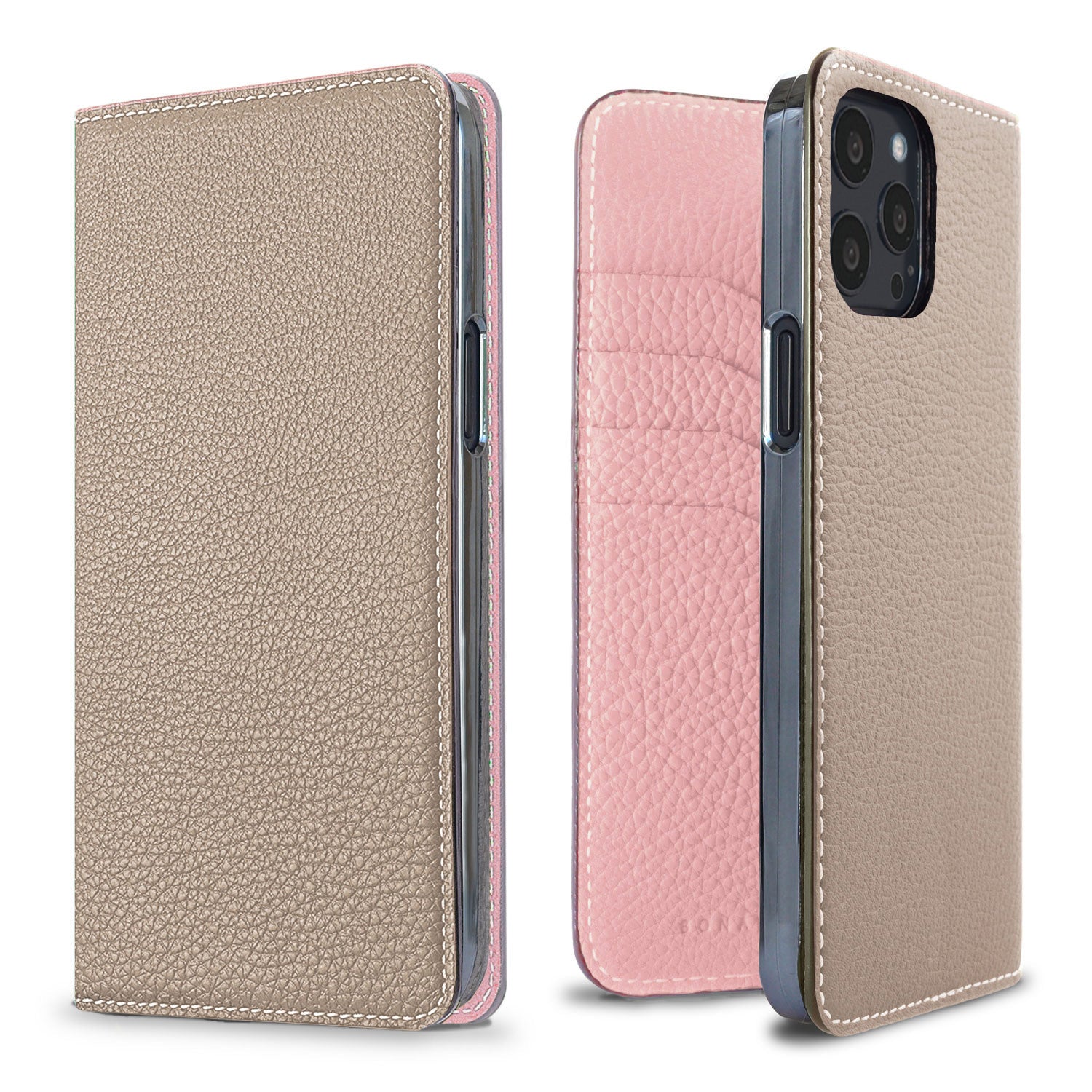 Diary Case Shrink Leather (iPhone 13 Pro Max)
