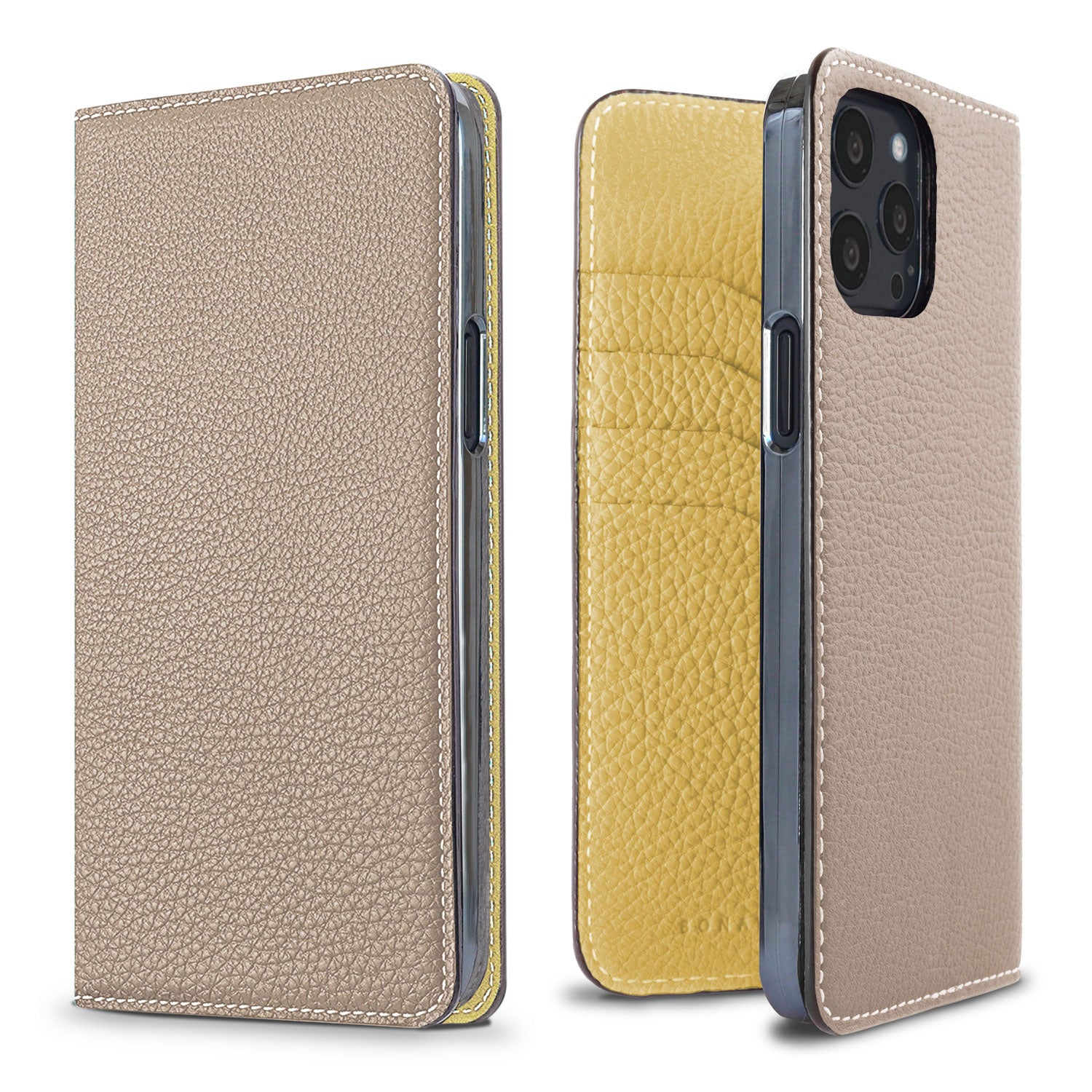 Diary Case Shrink Leather (iPhone 13 Pro Max)