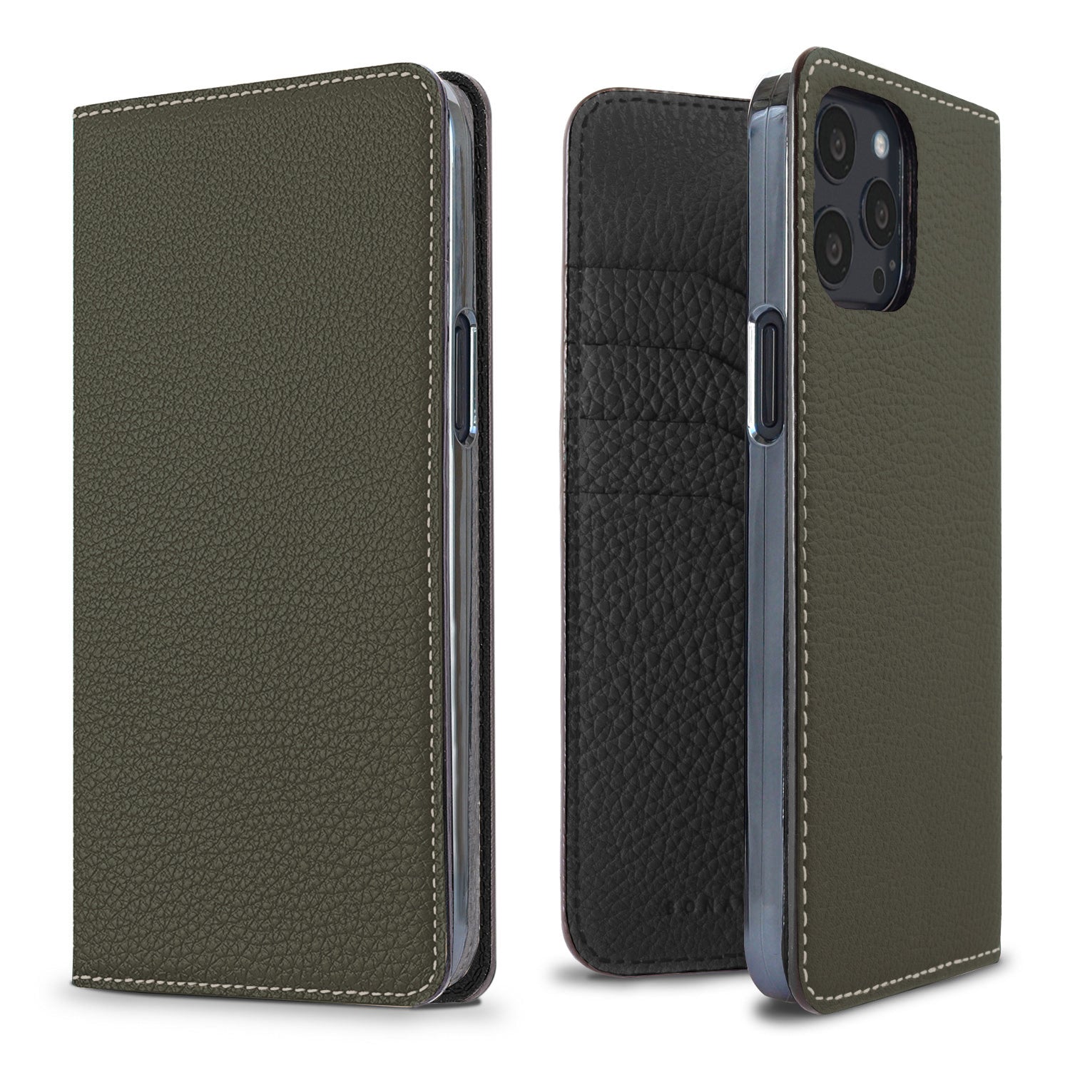 Diary Case Shrink Leather (iPhone 13 Pro Max)