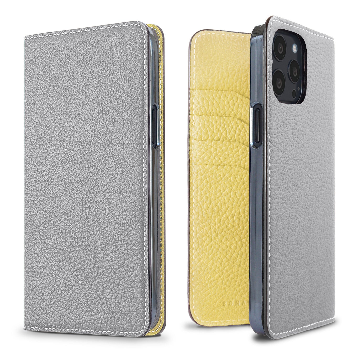 Diary Case Shrink Leather (iPhone 13 Pro Max)