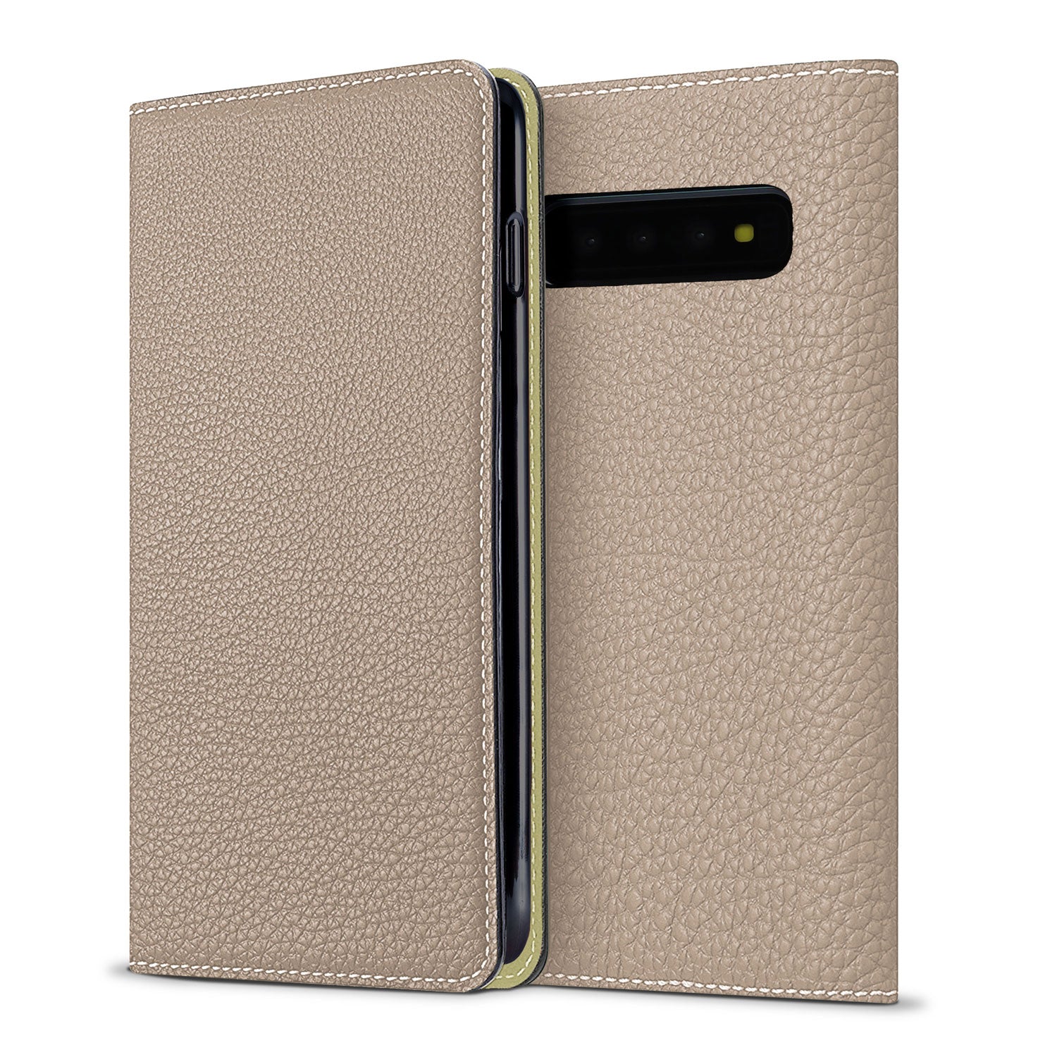(galaxy S10+) Diary Case Shrink Leather