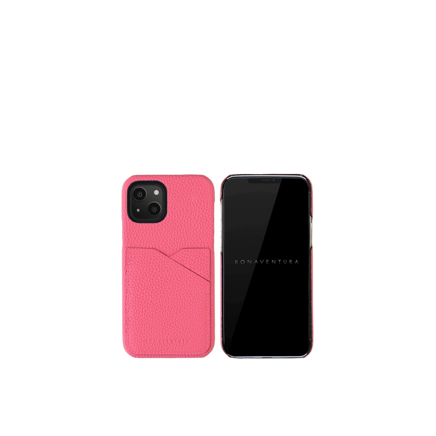 (iPhone 13) バックカバーケース シュリンクレザー