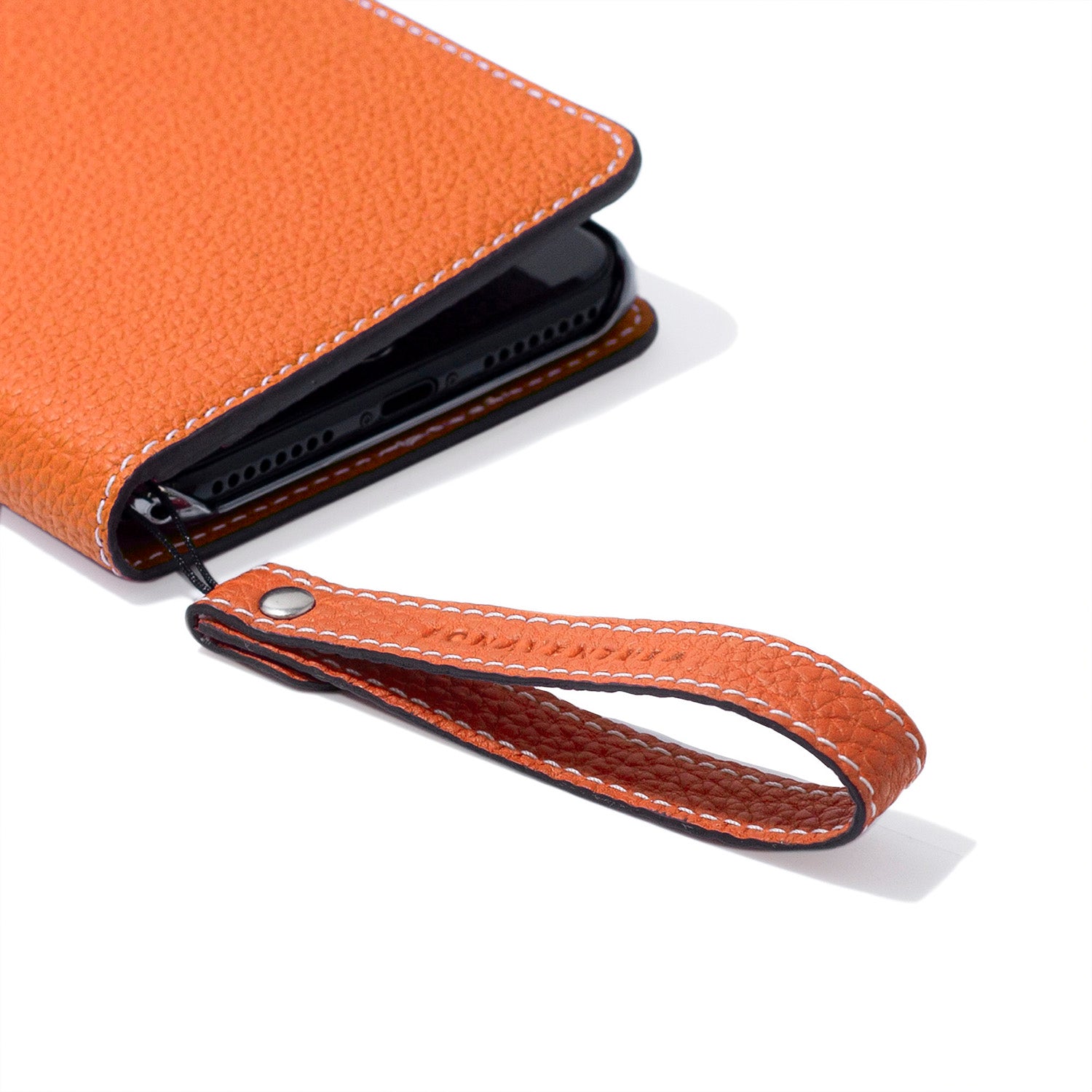 Short Wrist Strap Shrink Leather