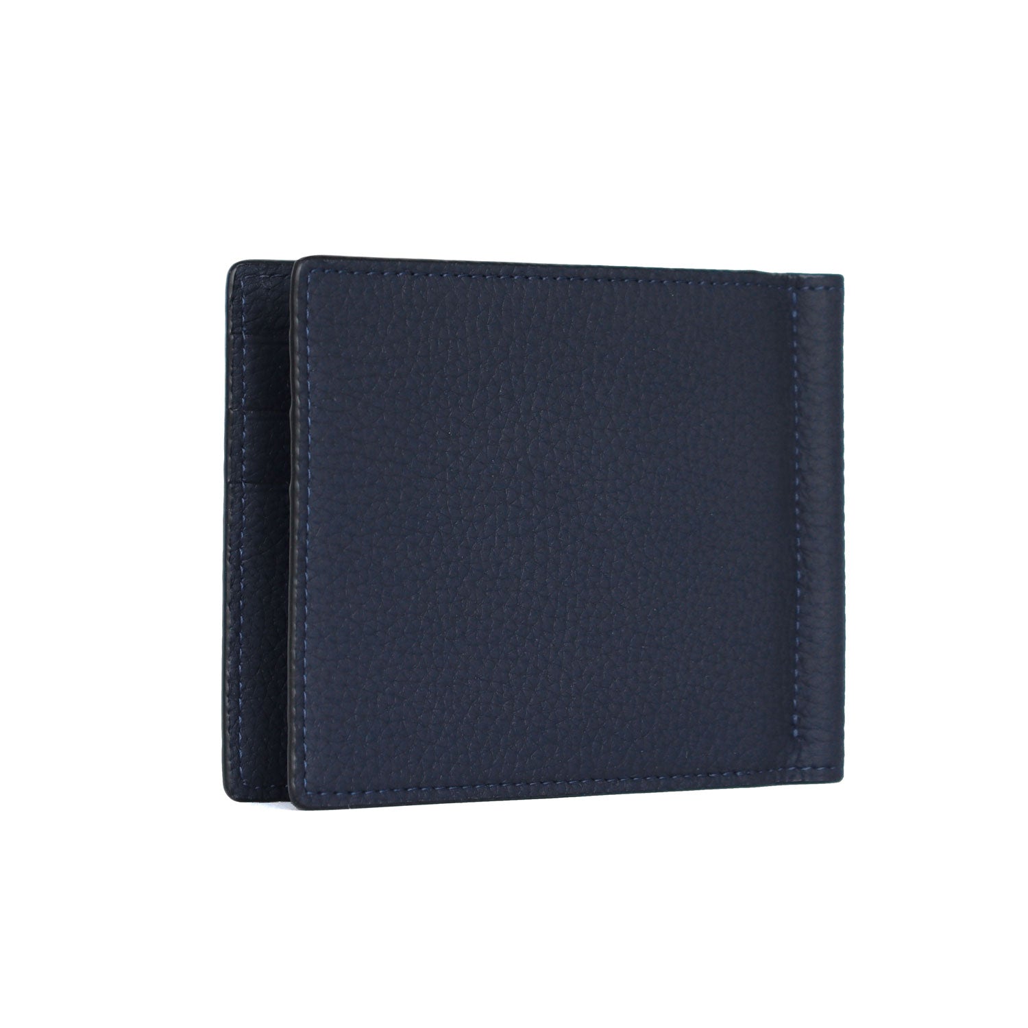 Bi-Fold Wallet with Money Clip Shrink Leather (Medium)