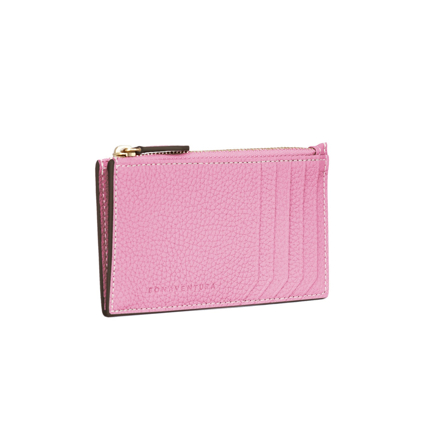 Mini Zip Wallet Shrink Leather