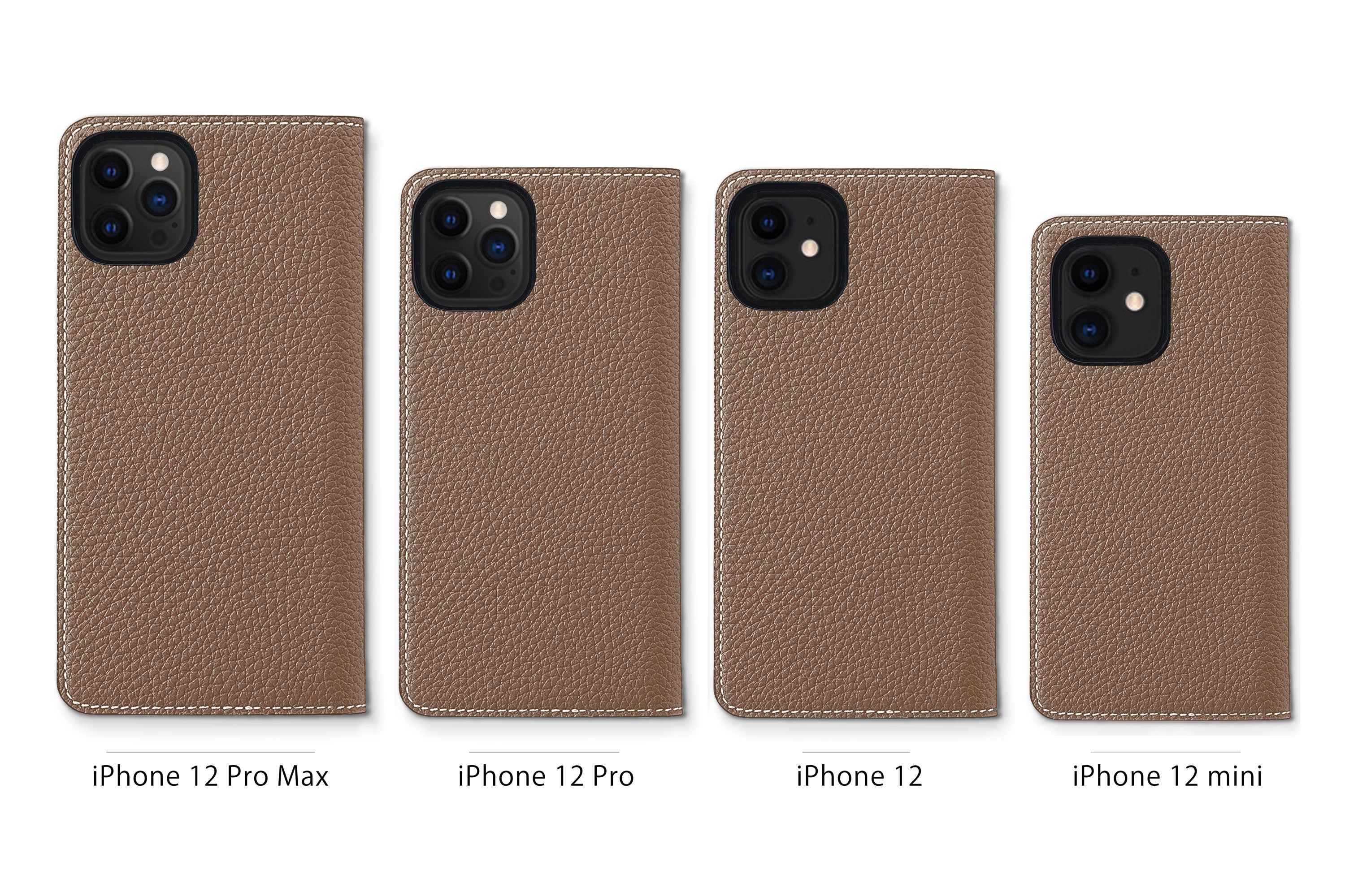 (iPhone 12 Pro Max) Diary Case Nobile Leather