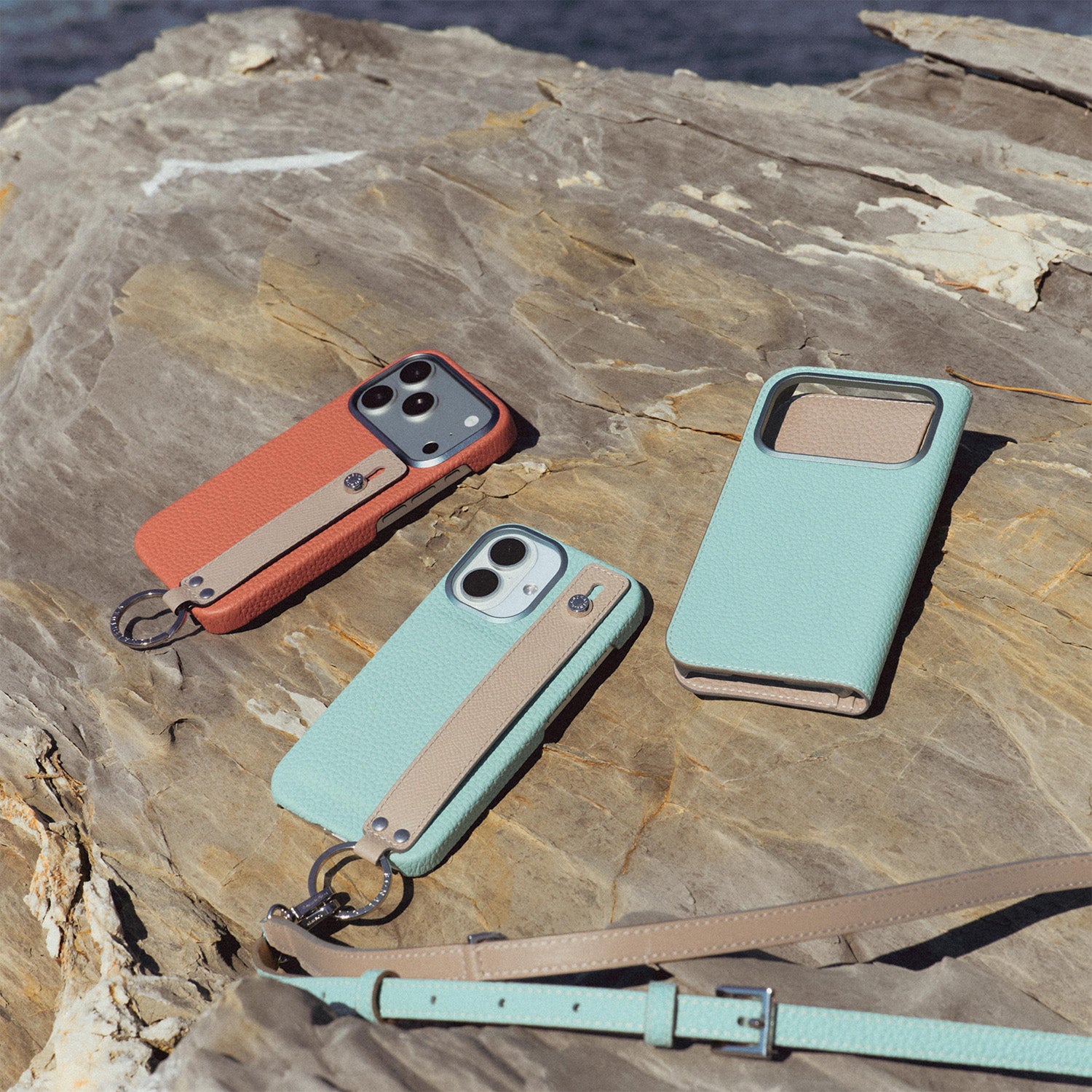 iPhone 16) ダイアリーケース シュリンクレザー – BONAVENTURA (ボナ