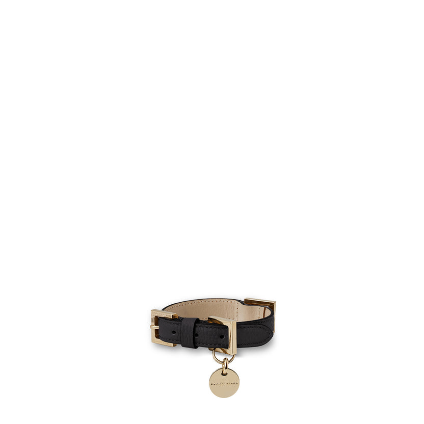 Bonaventura × Frida Firenze Pet Collar Bottalato Leather 30