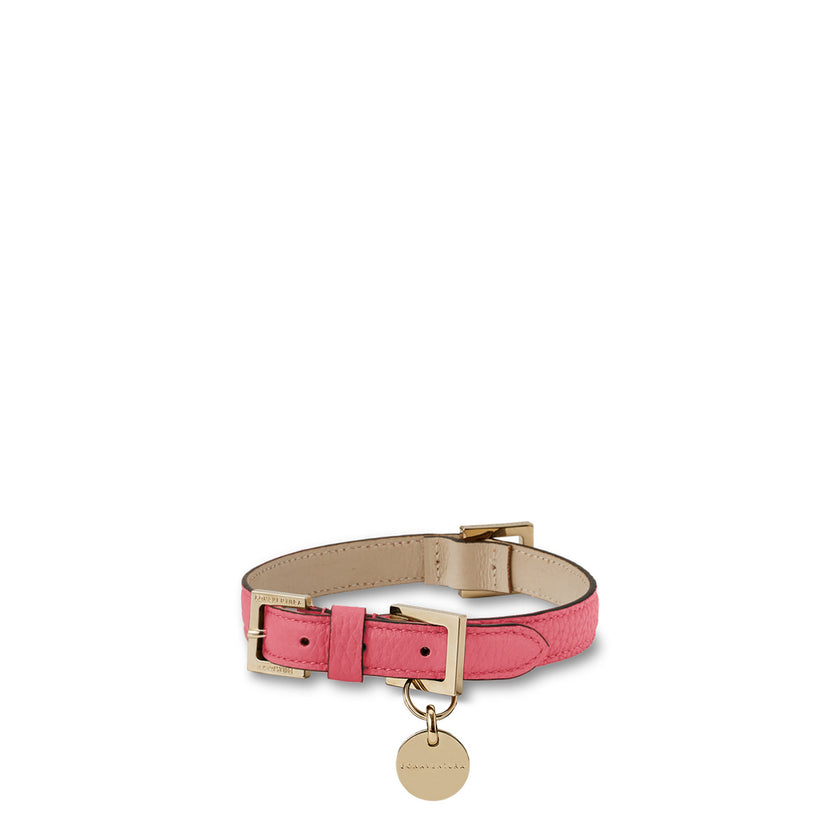 Bonaventura × Frida Firenze Pet Collar Bottalato Leather 40