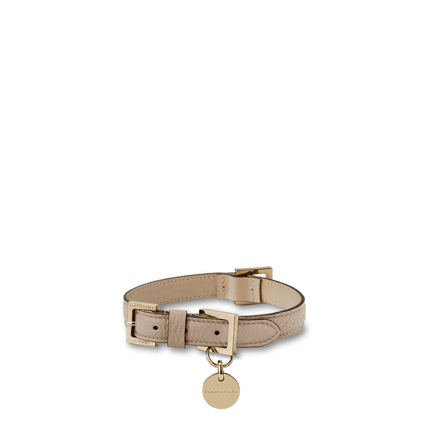 Bonaventura × Frida Firenze Pet Collar Bottalato Leather 40