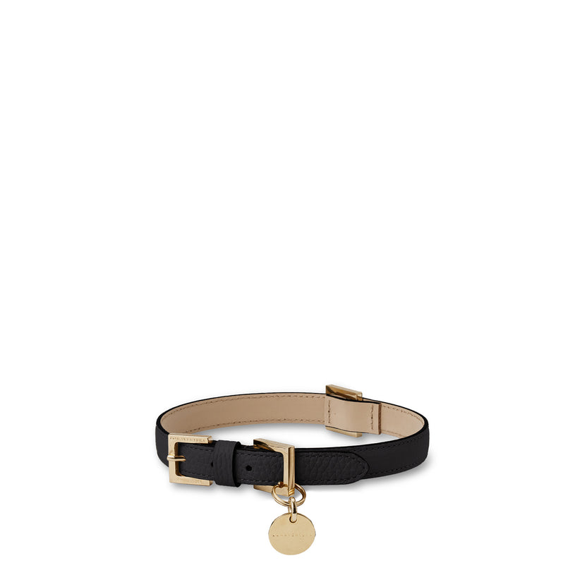 Bonaventura × Frida Firenze Pet Collar Bottalato Leather 45