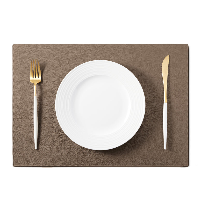 Placemat (square) Shrink Leather