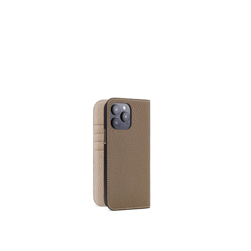Diary Case Shrink Leather (iPhone 15 Pro Max)