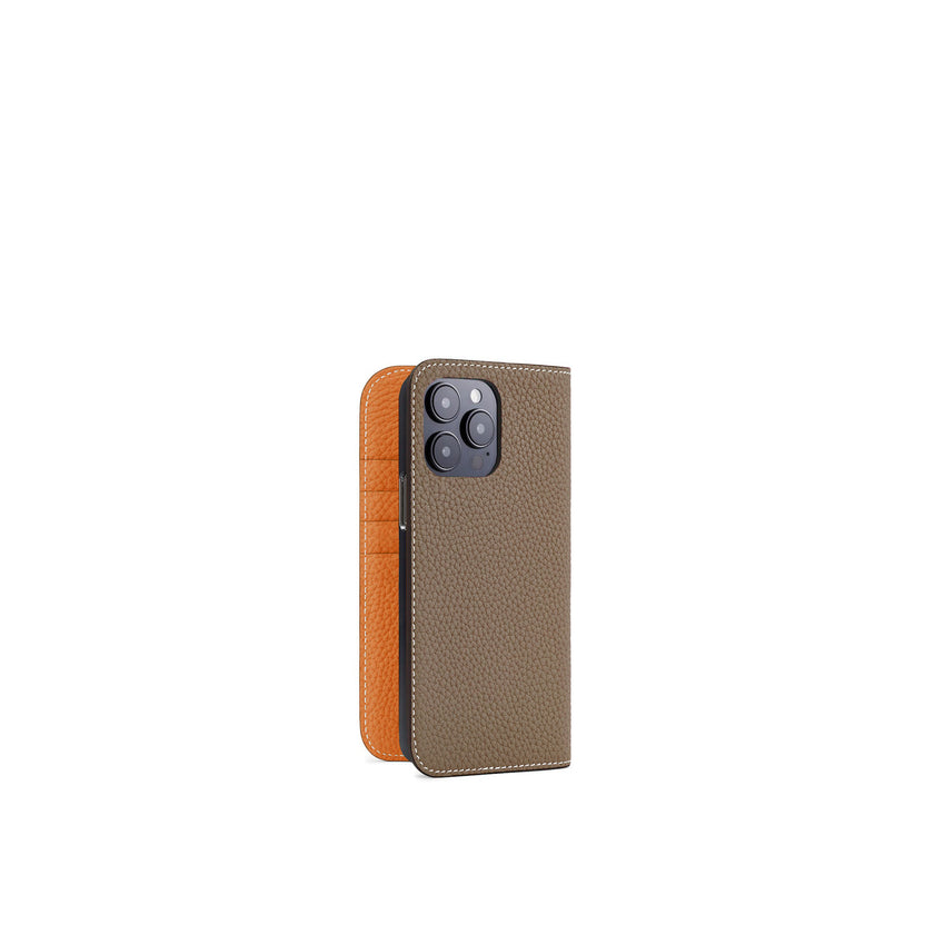 Diary Case Shrink Leather (iPhone 15 Pro Max)