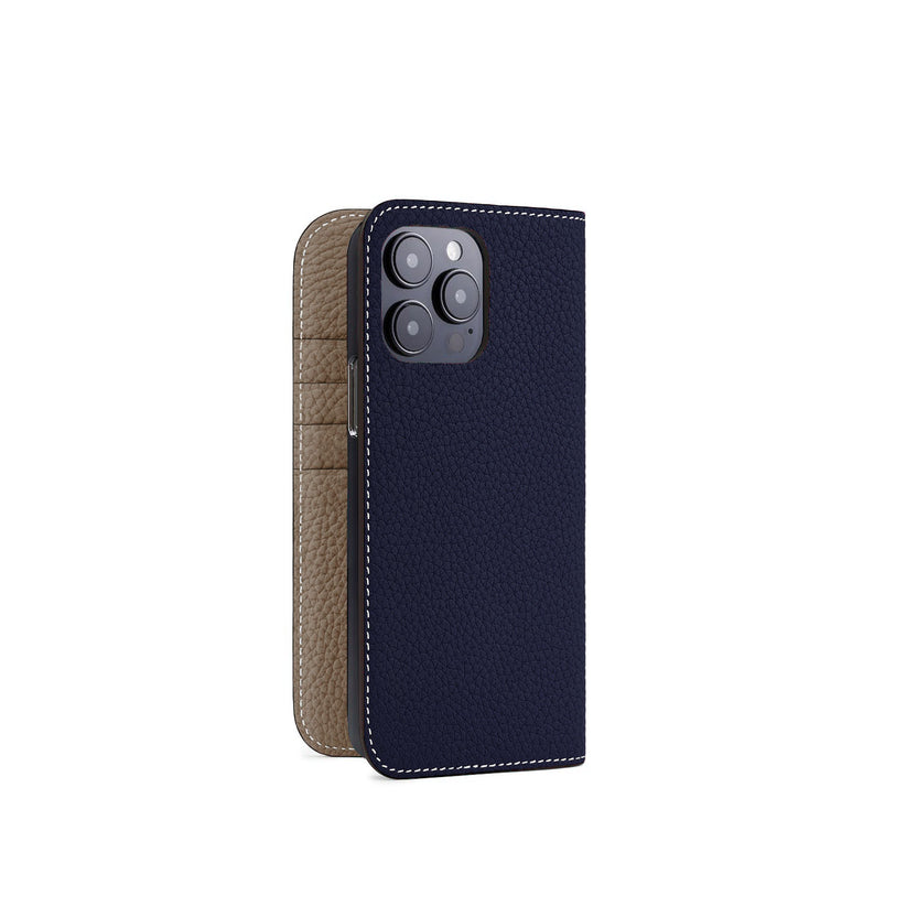 Diary Case Shrink Leather (iPhone 15 Pro Max)