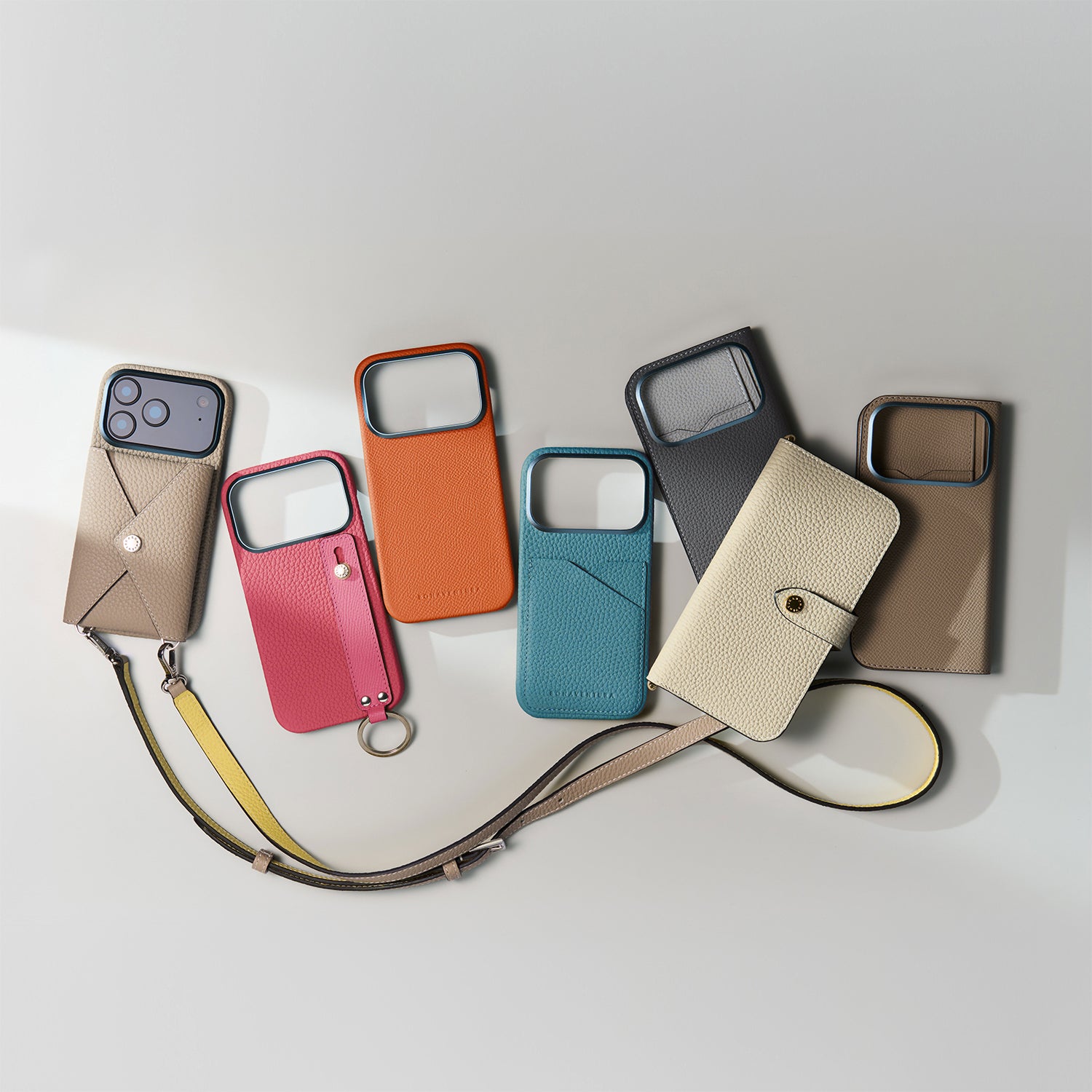 BONAVENTURA iPhone Airダイアリーケース シュリンクレザー iPhone Air) ダイアリーケース シュリンクレザー