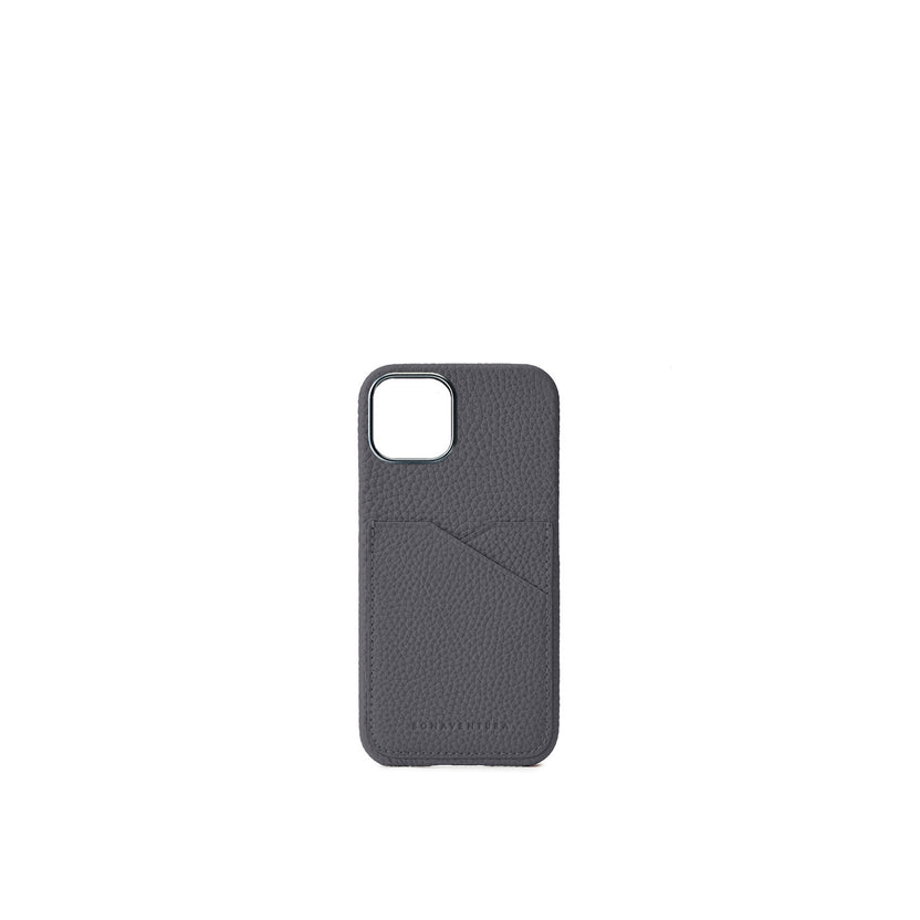 (iPhone 15) バックカバーケース シュリンクレザー