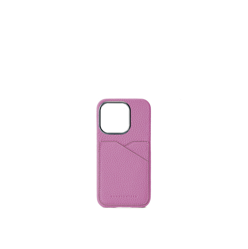 (iPhone 15 Pro) Back Cover Case Shrink Leather
