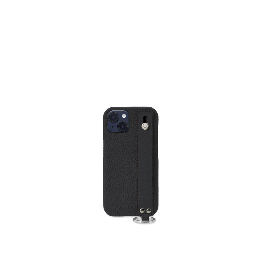 (iPhone 14) 핸들 포함 후면 커버 케이스 수축 가죽