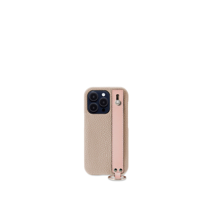 Back Cover Case With Handle Bottalato Leather (iPhone 14 Pro)