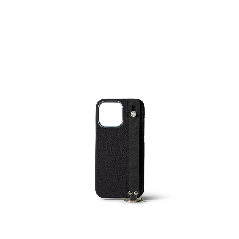 Back Cover Case With Handle Bottalato Leather (iPhone 15 Pro)