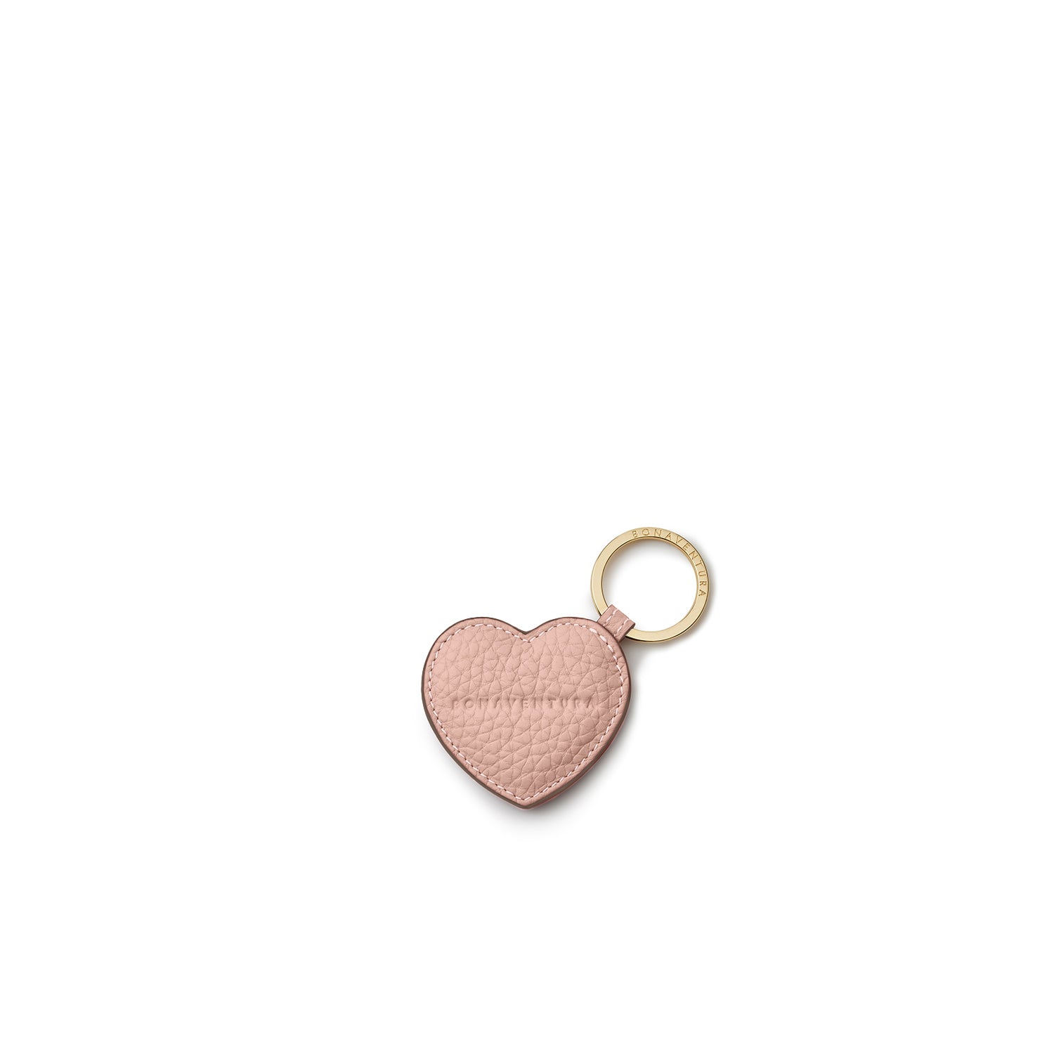 Heart Keychain Shrink Leather (One Size)