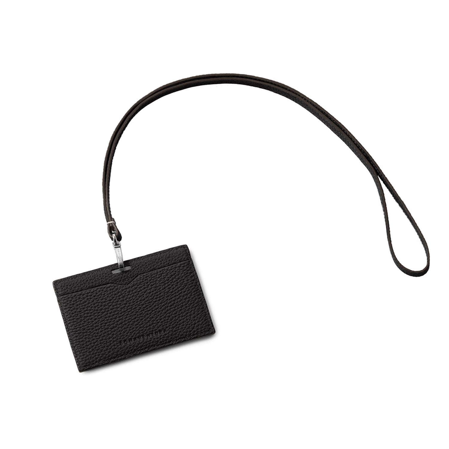 BONAVENTURA カードホルダー IDカードホルダー シュリンクレザー (横型 / シルバー) – BONAVENTURA