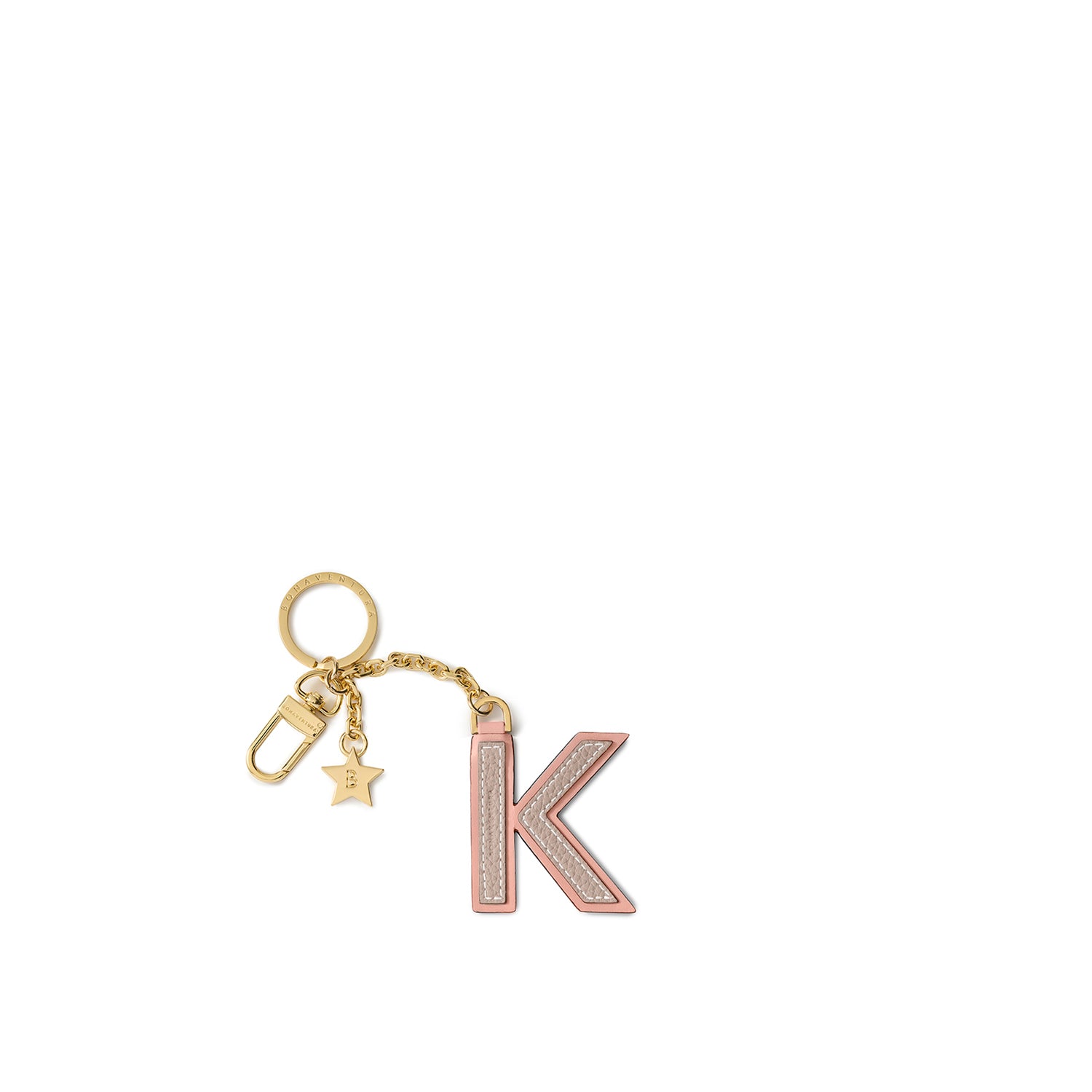 イニシャルチャーム キーホルダー -K
