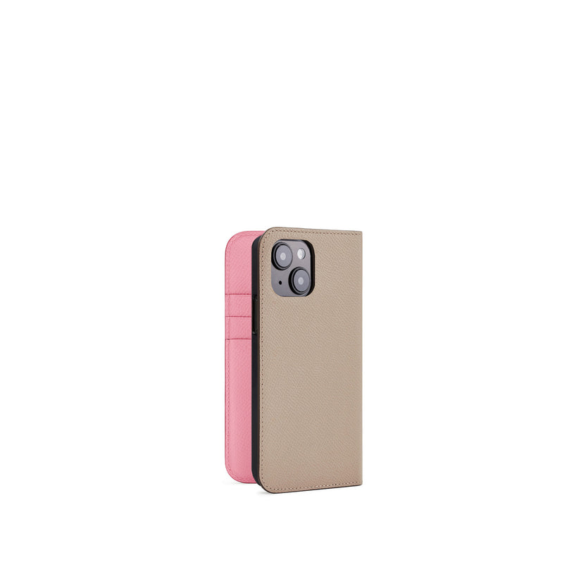 (iPhone 15) ダイアリーケース ノービレレザー