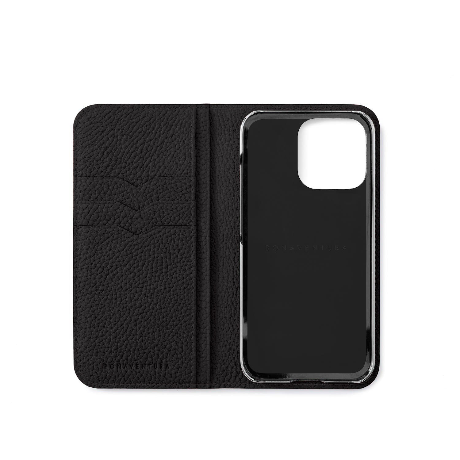iPhone 14 Pro) ダイアリーケース シュリンクレザー – BONAVENTURA