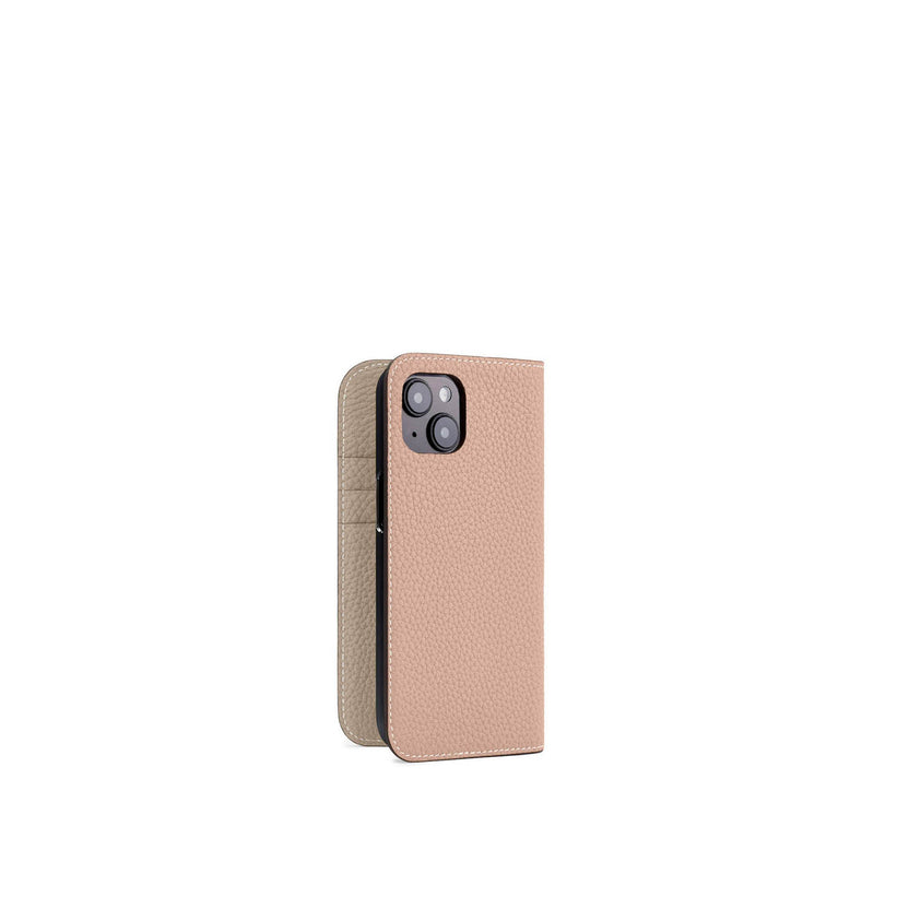 (iPhone 15) 다이어리 케이스 수축 가죽
